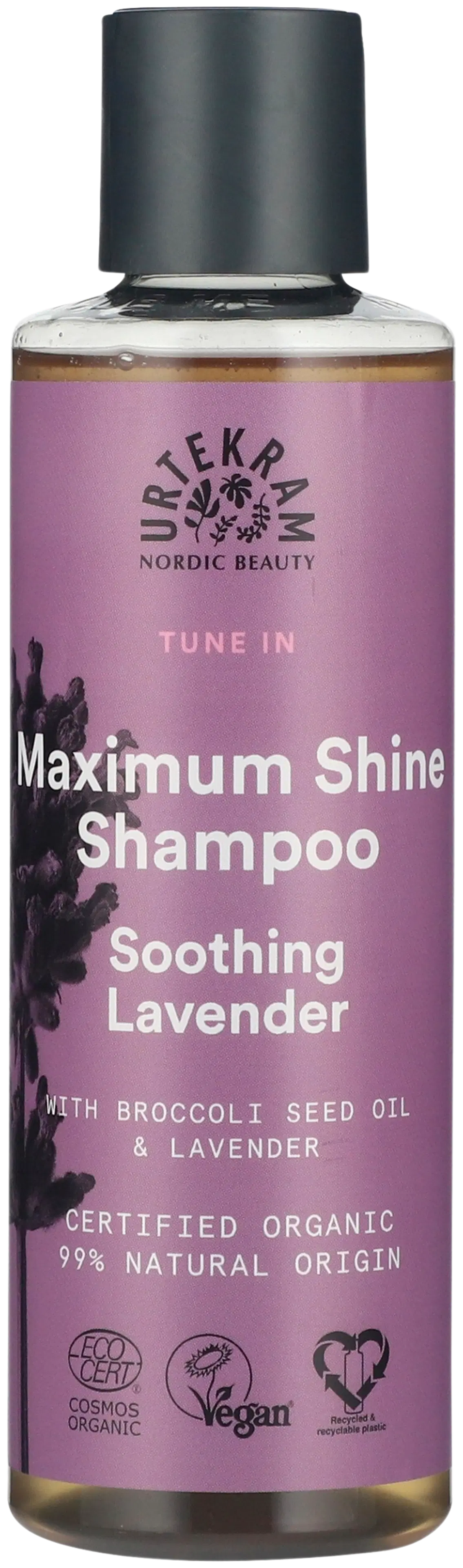 URTEKRAM Luomu Soothing Lavender Shampoo 250 ml