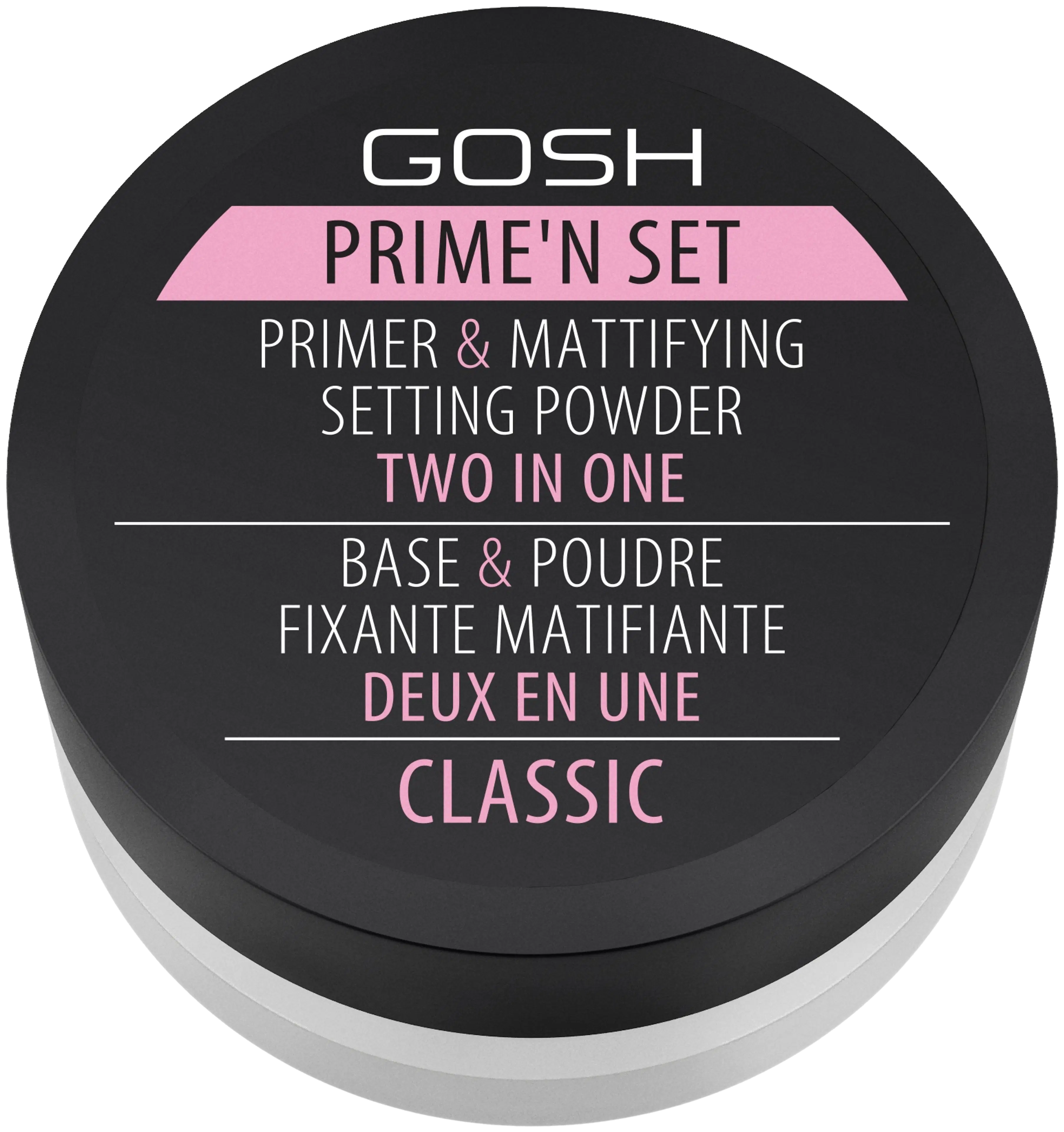 GOSH Prime'n Set Primer & Mattifying Setting Powder irtopuuteri 7g