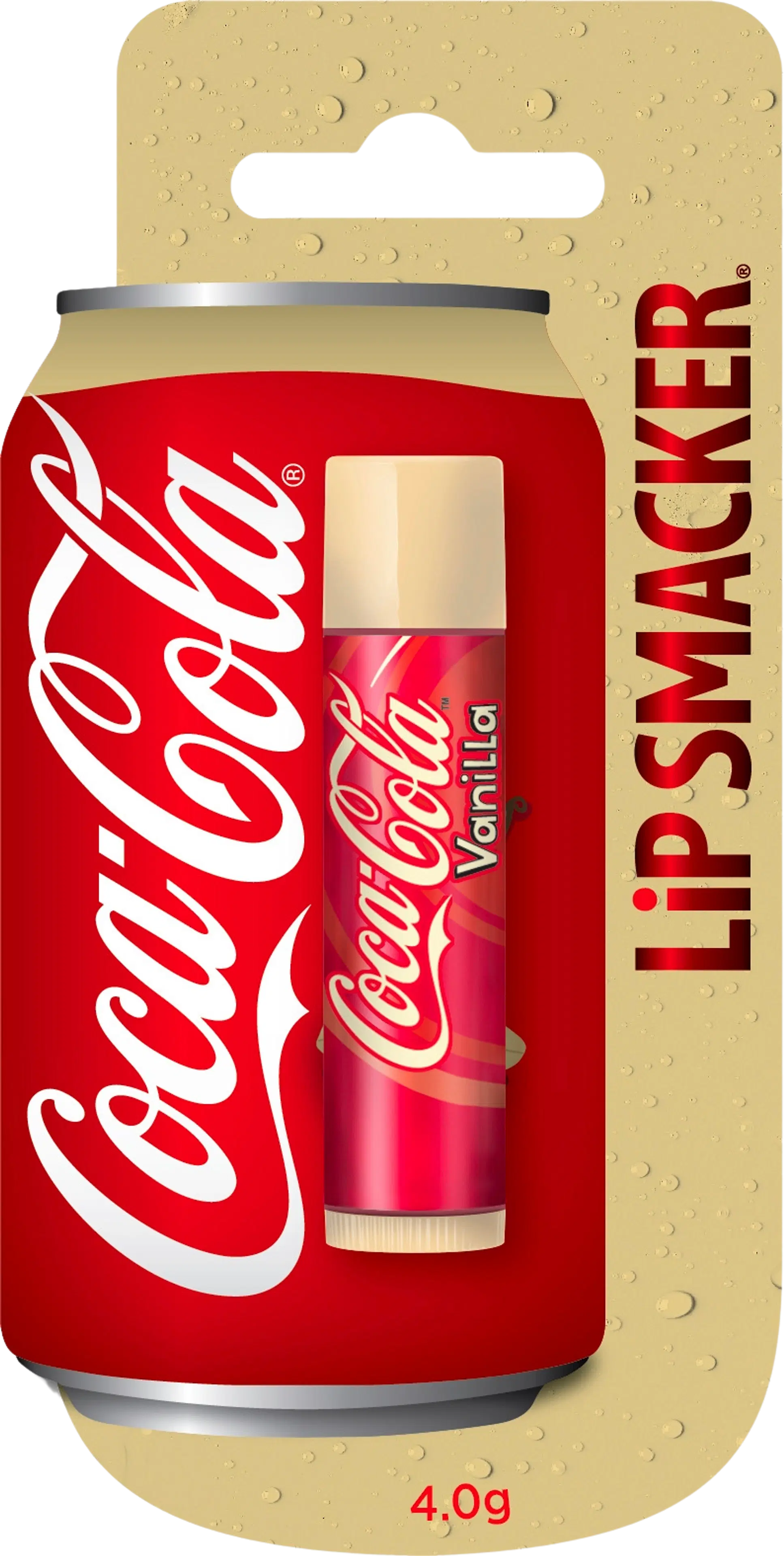 Coca-Cola Lipsmacker Balm Blister Vanilla huulivoide 4g