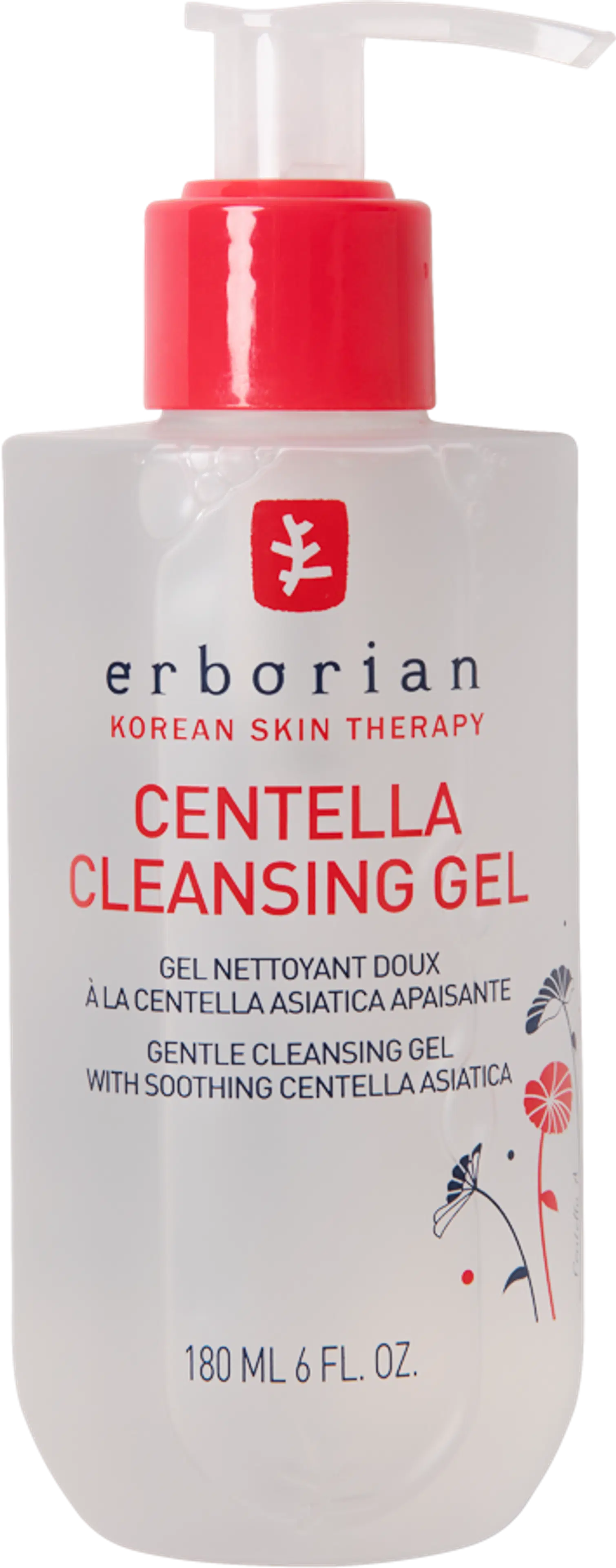Erborian Centella cleansing gel puhdistus 180 ml