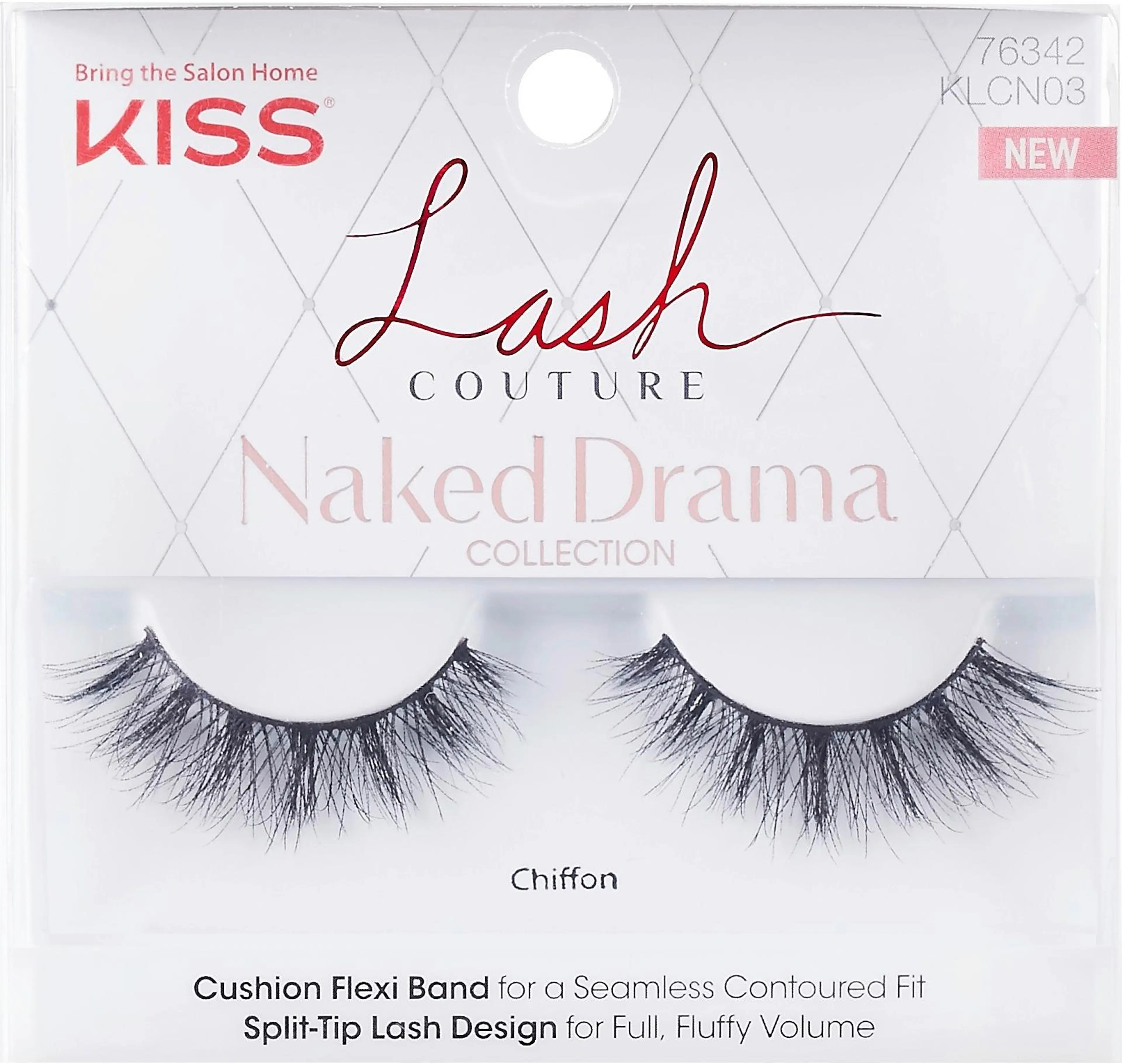 Kiss Lash Couture Naked Drama Chiffon irtoripset 1pari