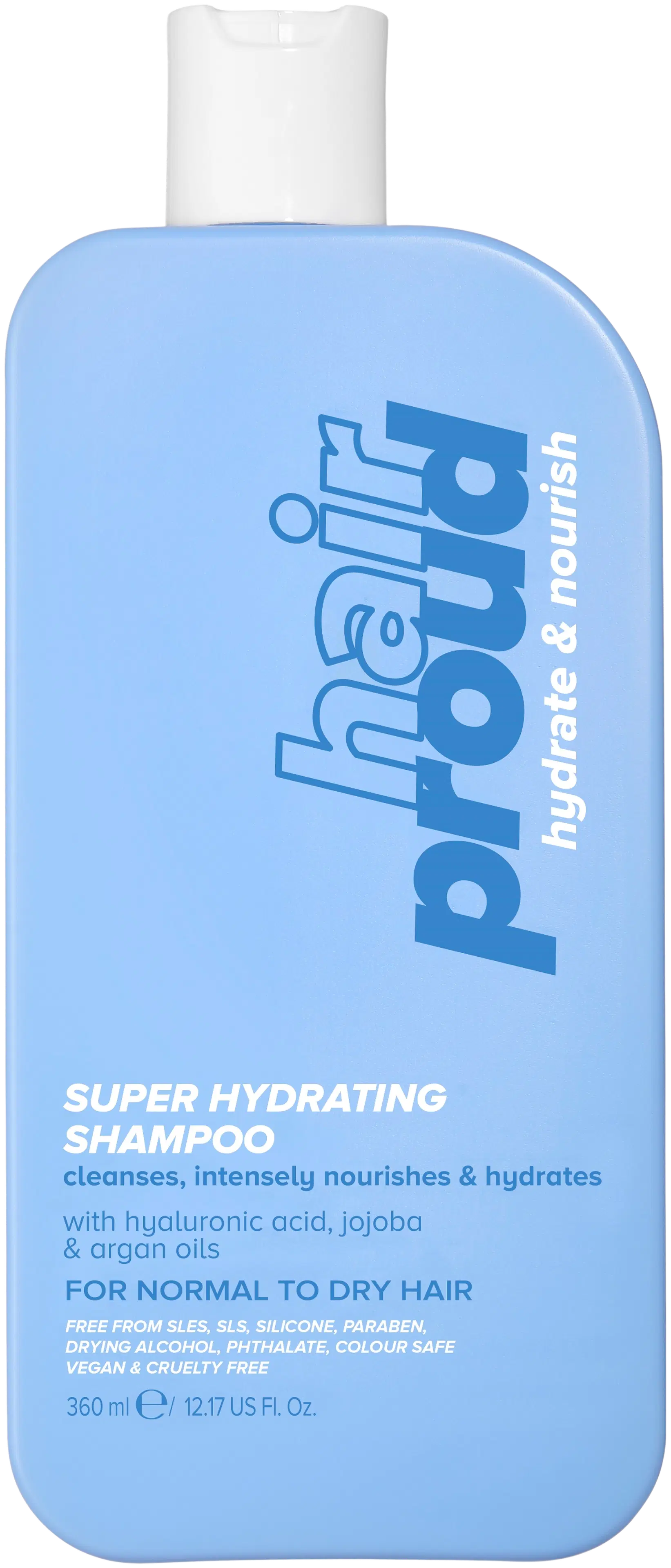 Hair Proud Super Hydrating Shampoo, 360ml