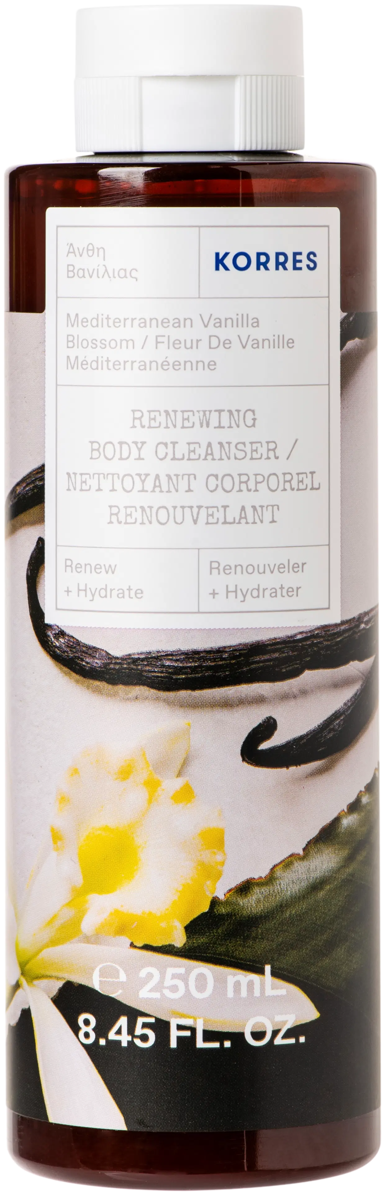 KORRES Mediterranean Vanilla Blossom Showergel suihkugeeli 250 ml