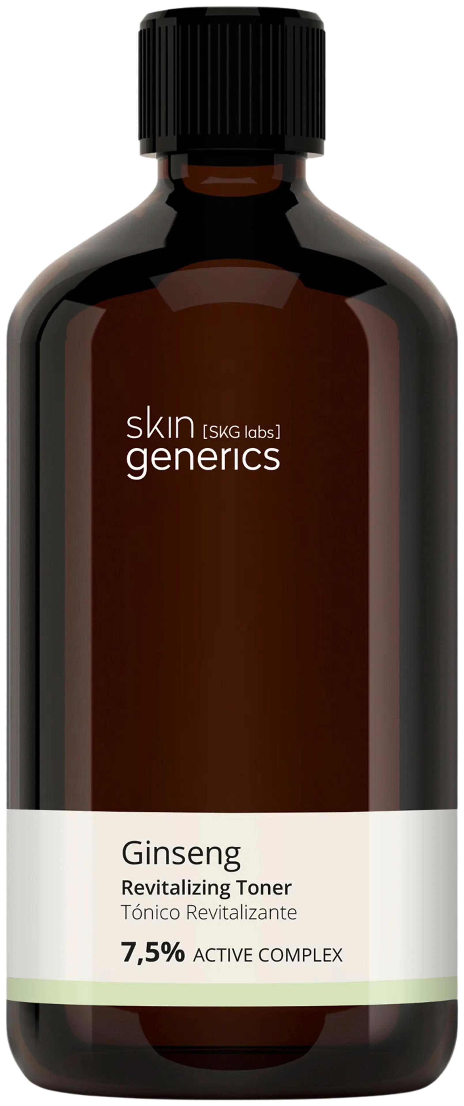 Skin Generics Ginseng Revitalizing Toner 7,5% Active Complex -kasvovesi 250ml