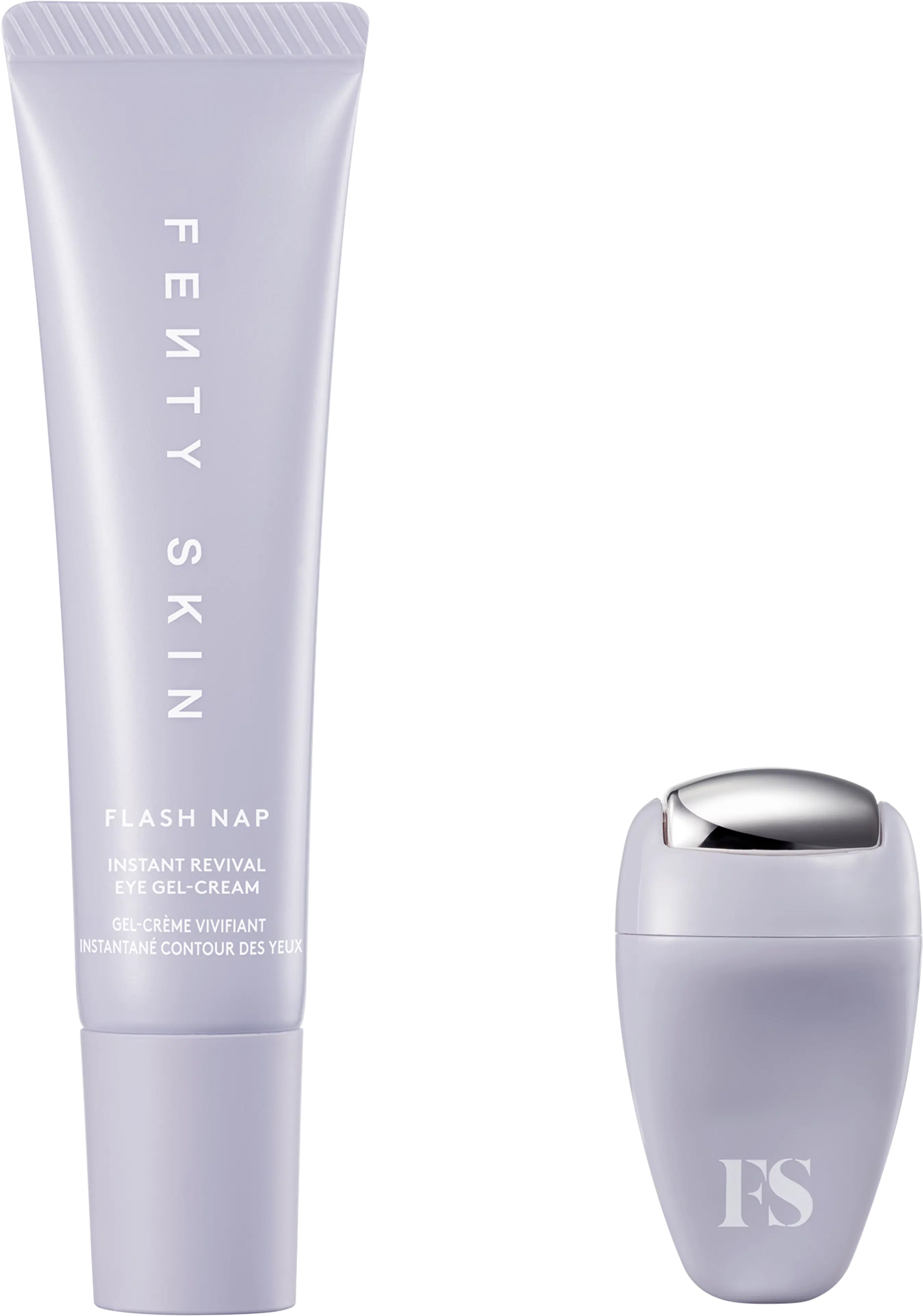 Fenty Skin Flash Nap Eye Gel-Cream W/ Applicator silmänympärysvoide & hierontarulla 15 ml