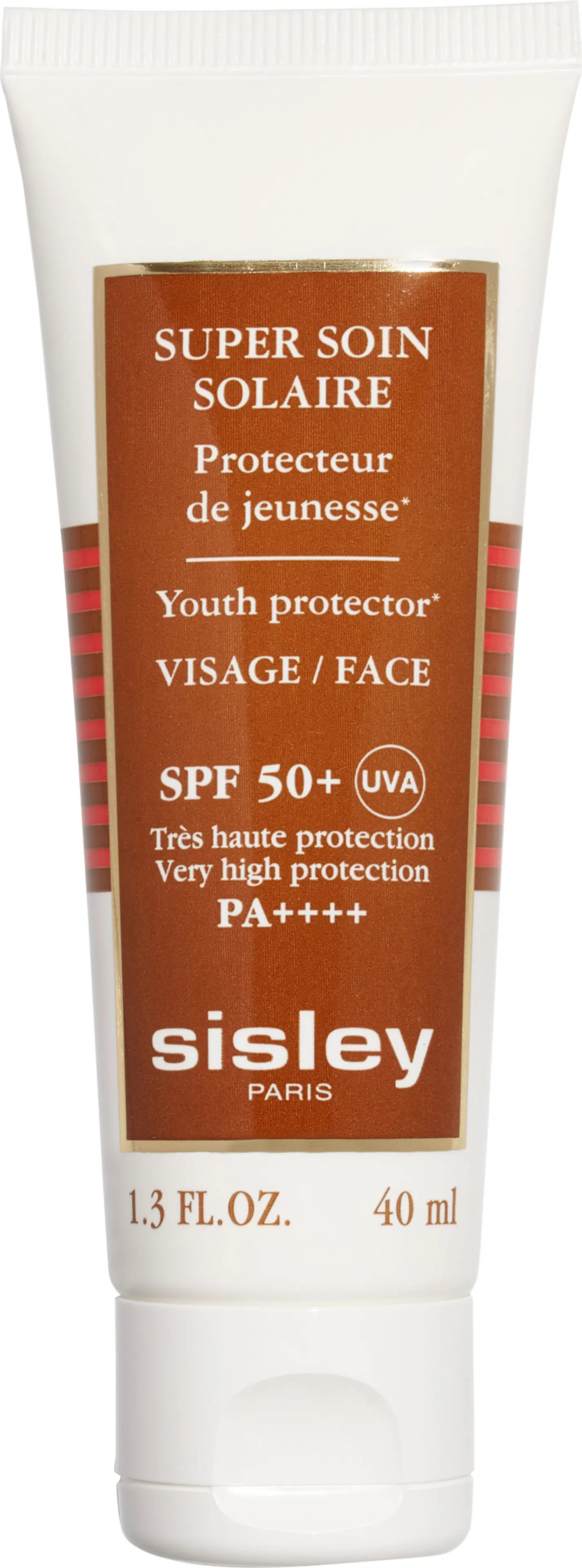 Sisley Super Soin Solaire Facial Sun Care SPF 50+ aurinkovoide kasvoille 40 ml