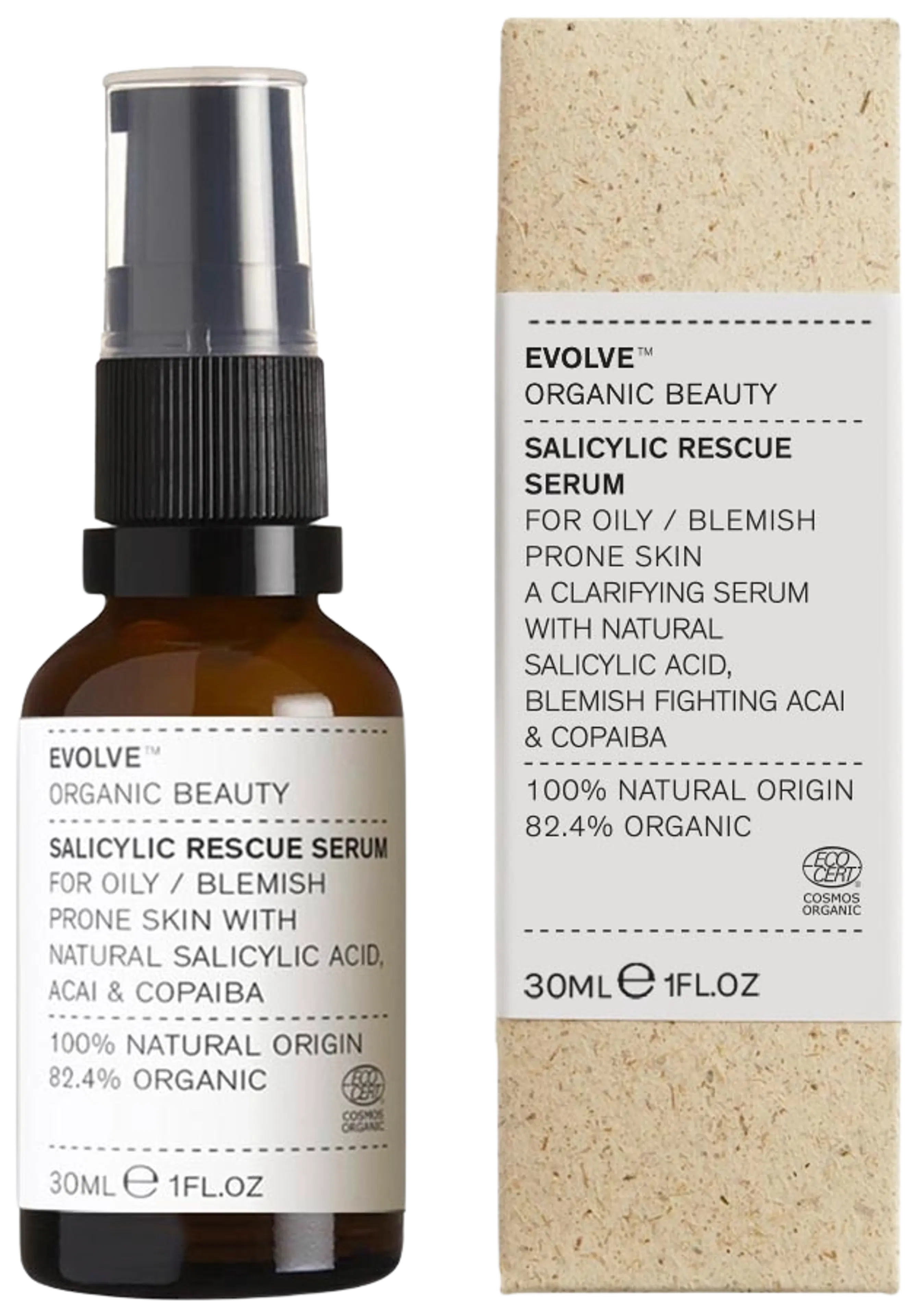 Evolve Organic Beauty Salicylic Rescue Serum 30 ml