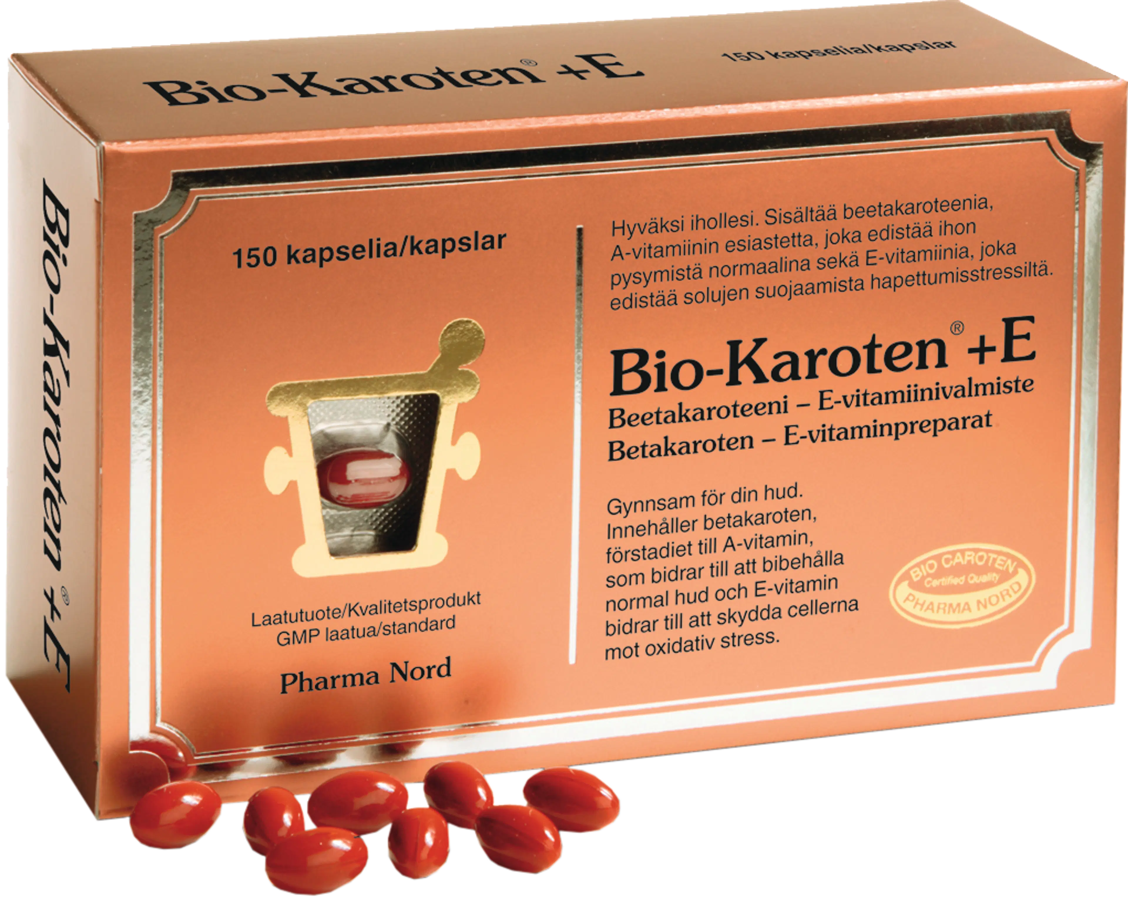 Bio-Karoten®+ E ravintolisä 150 kaps.