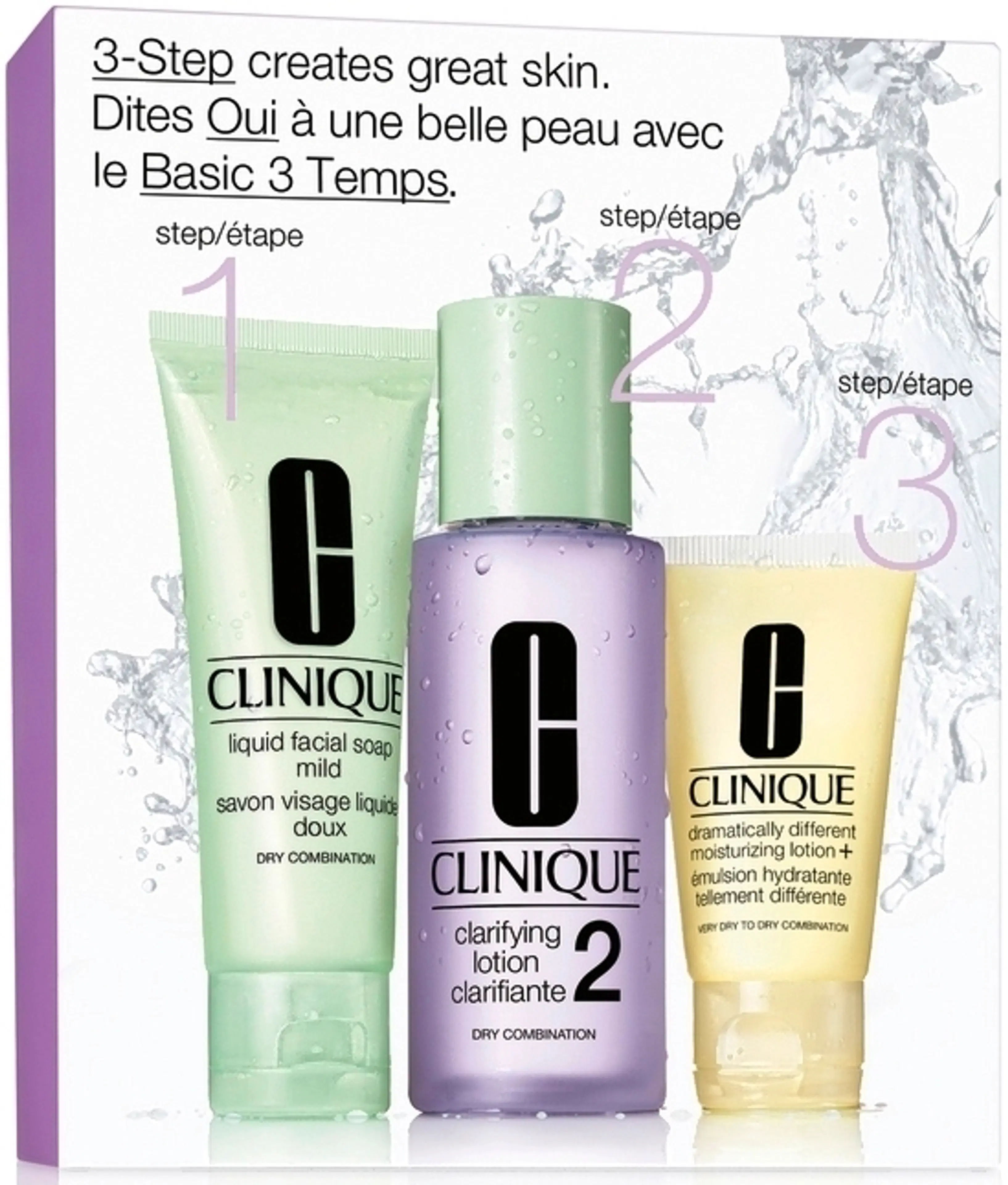 Clinique 3-Step Introduction Kit Skin Type 2 ihonhoitopakkaus