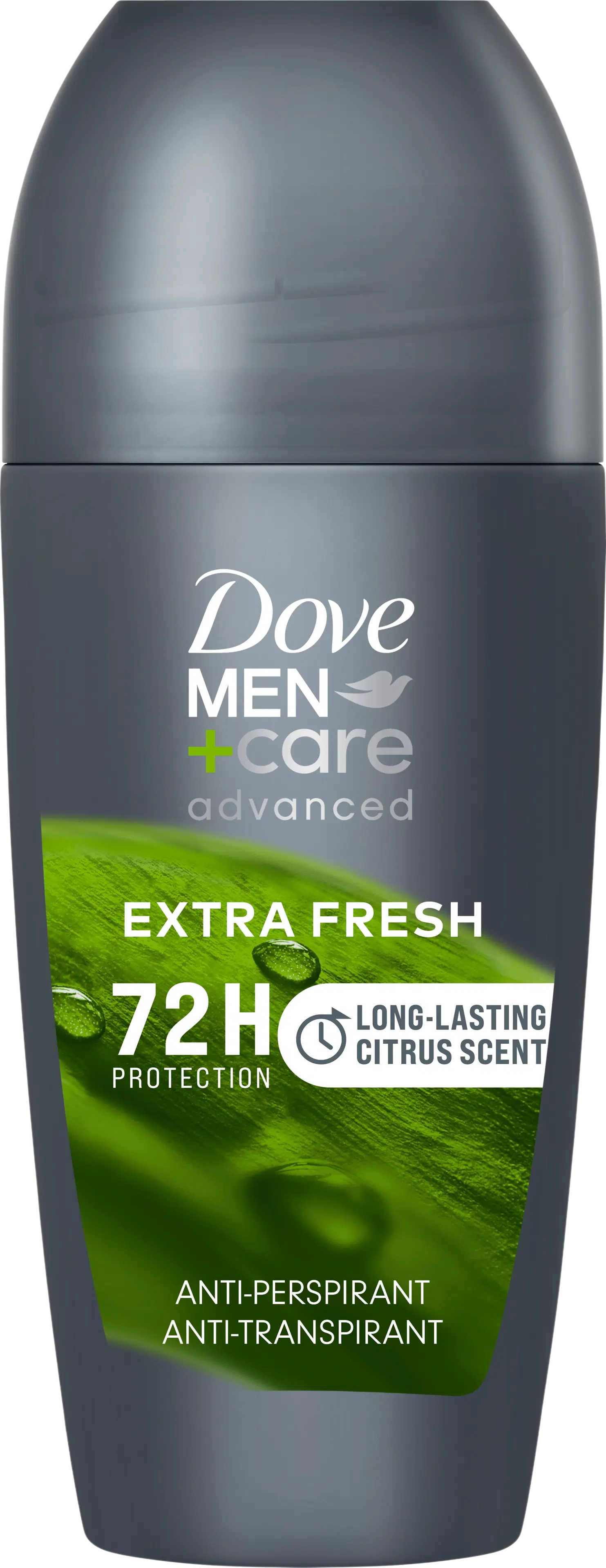 Dove Men+Care 72h Advanced Extra Fresh Antiperspirantti Deodorantti Roll-On mukana kosteusvoide 50 ml
