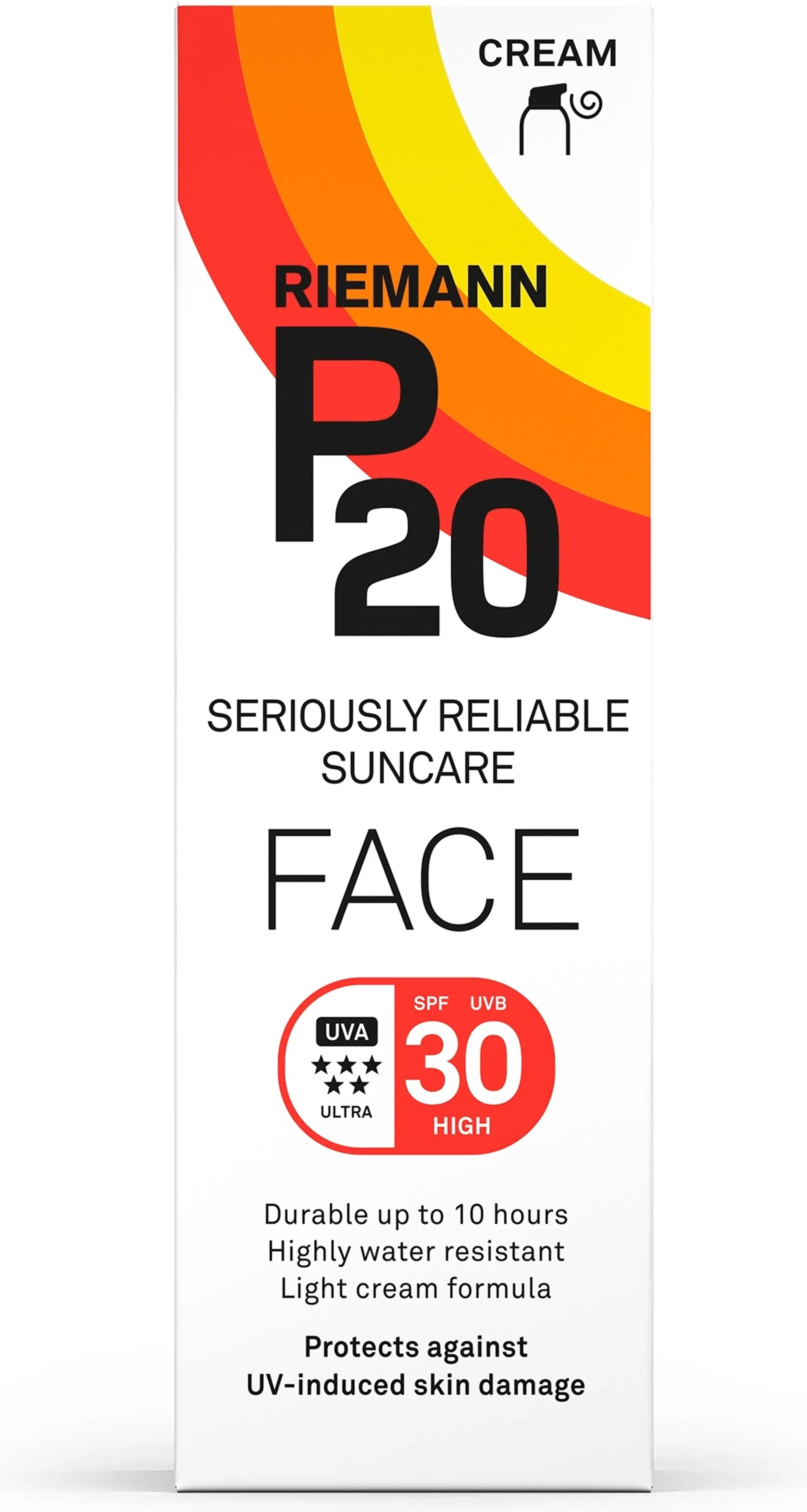 P20 face SPF30 cream aurinkovoide kasvoille 50g