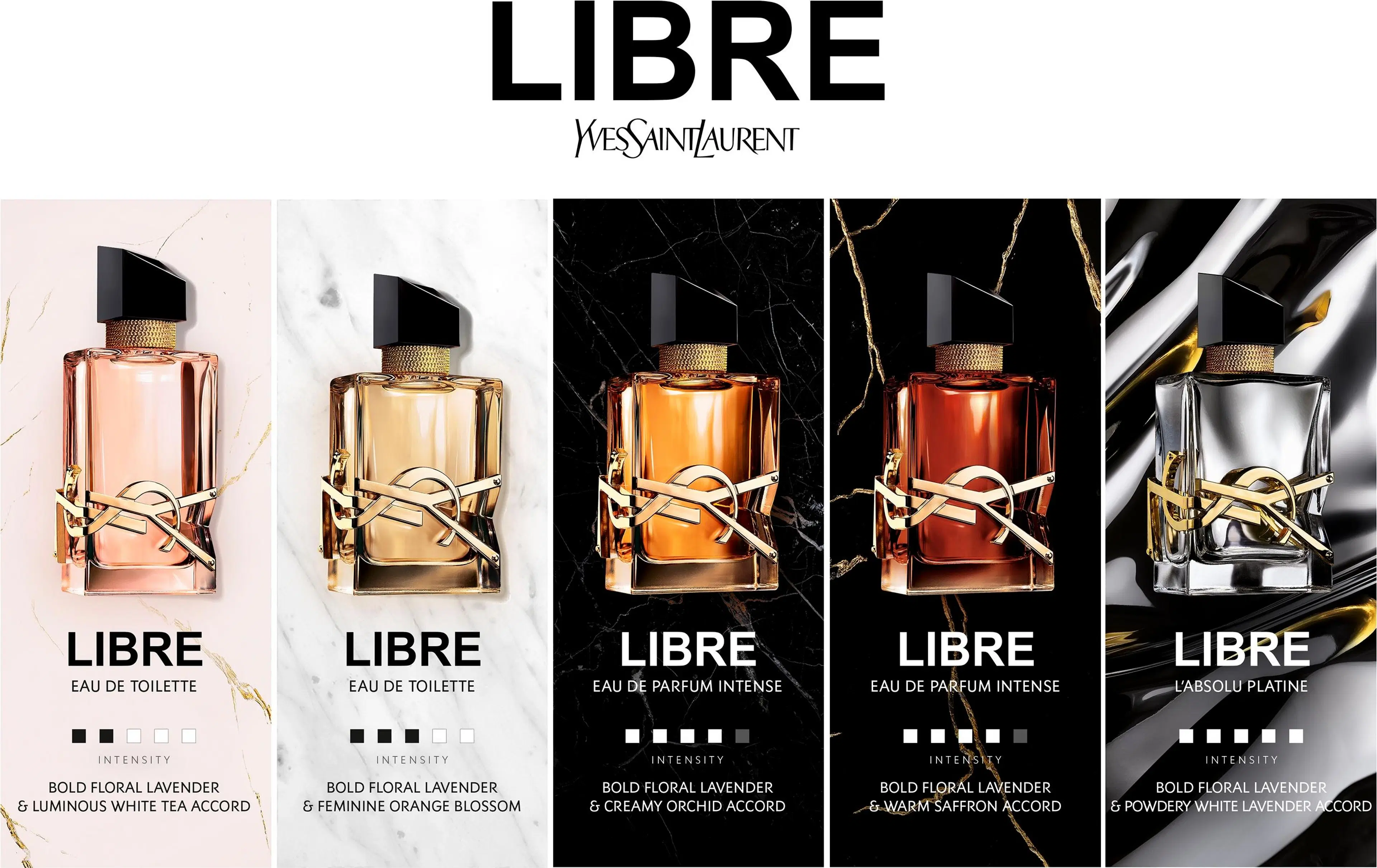 Yves Saint Laurent Libre L'Absolu Platine EdP tuoksu 50 ml