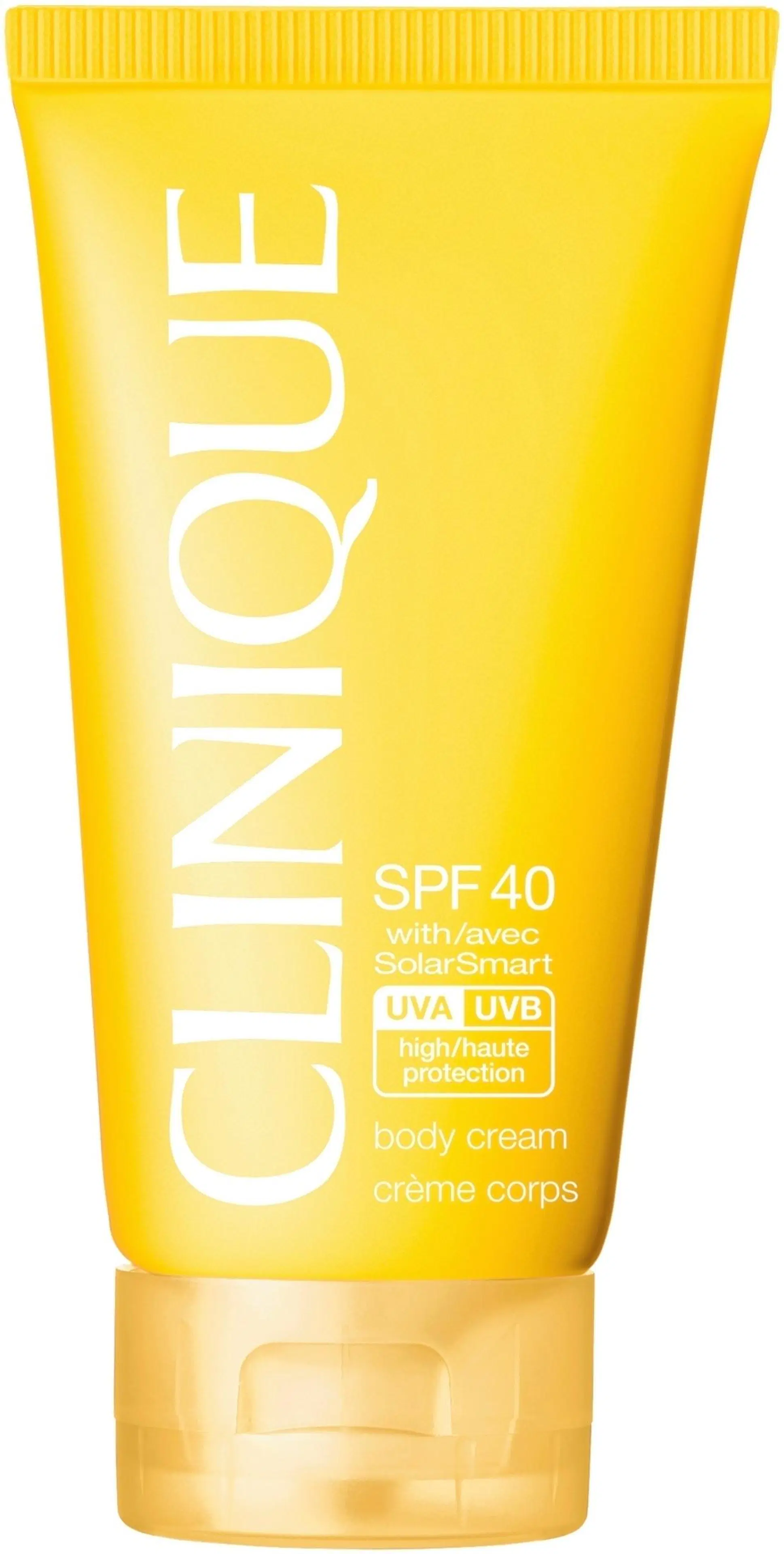 Clinique Sun Broad Spectrum SPF 40 Sunscreen Body Cream aurinkosuojavoide vartalolle 150 ml