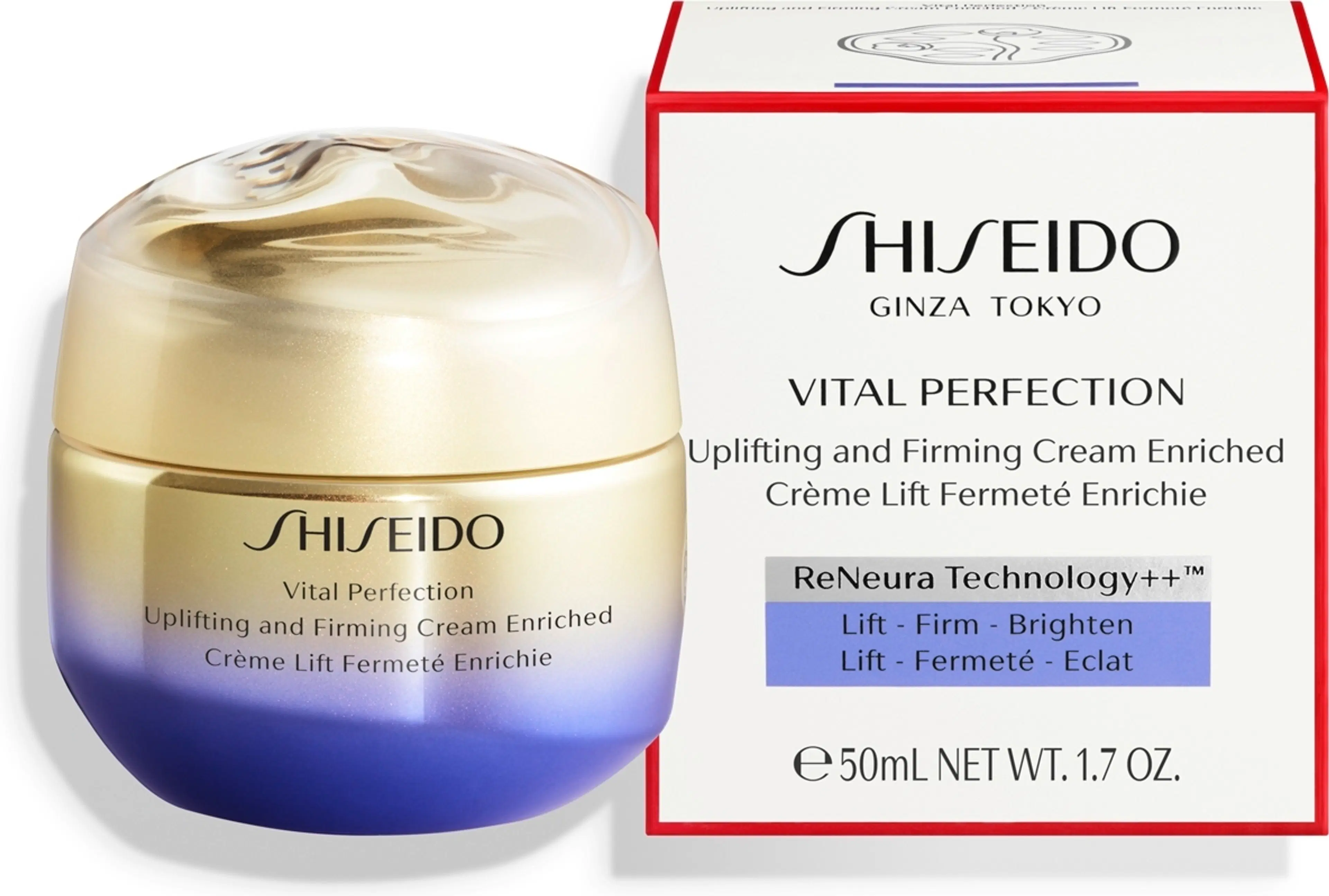 Shiseido Vital Perfection Uplifting and Firming Cream Enriched hoitovoide 50 ml