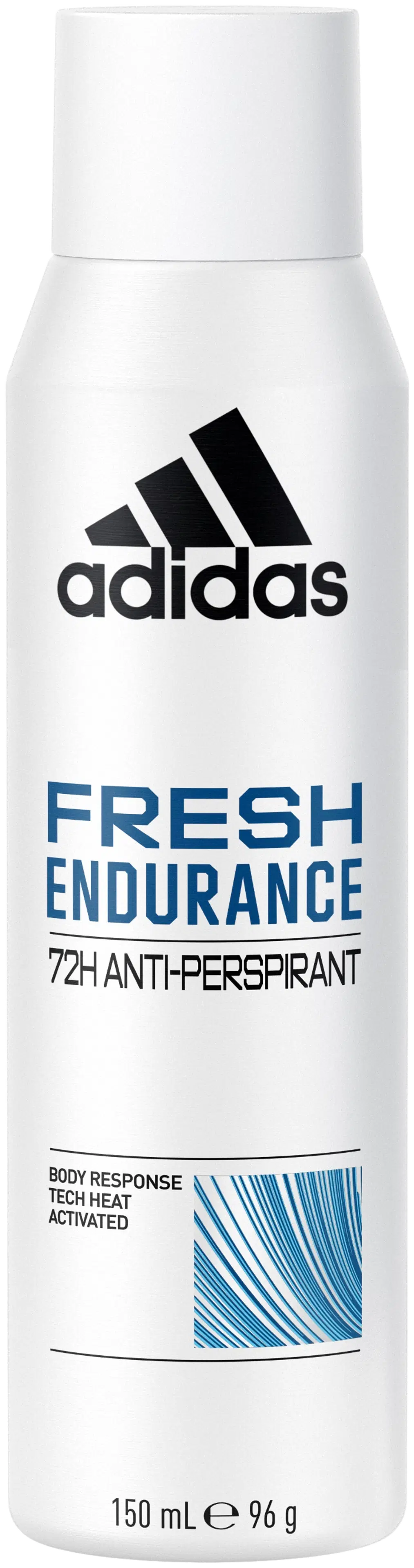 Adidas Fresh Endurance Anti-perspirantti Spray women 150 ml, naisille