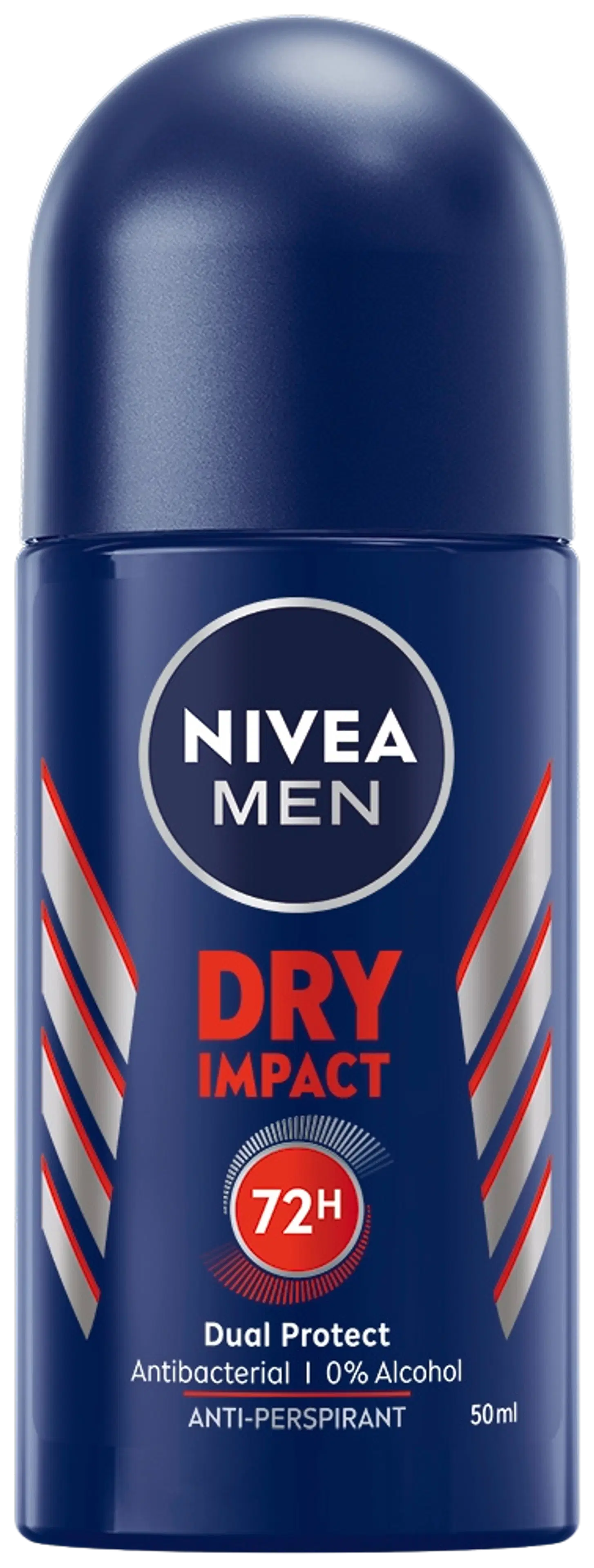 NIVEA MEN 50ml Dry Impact Deo Roll-on -antiperspirantti