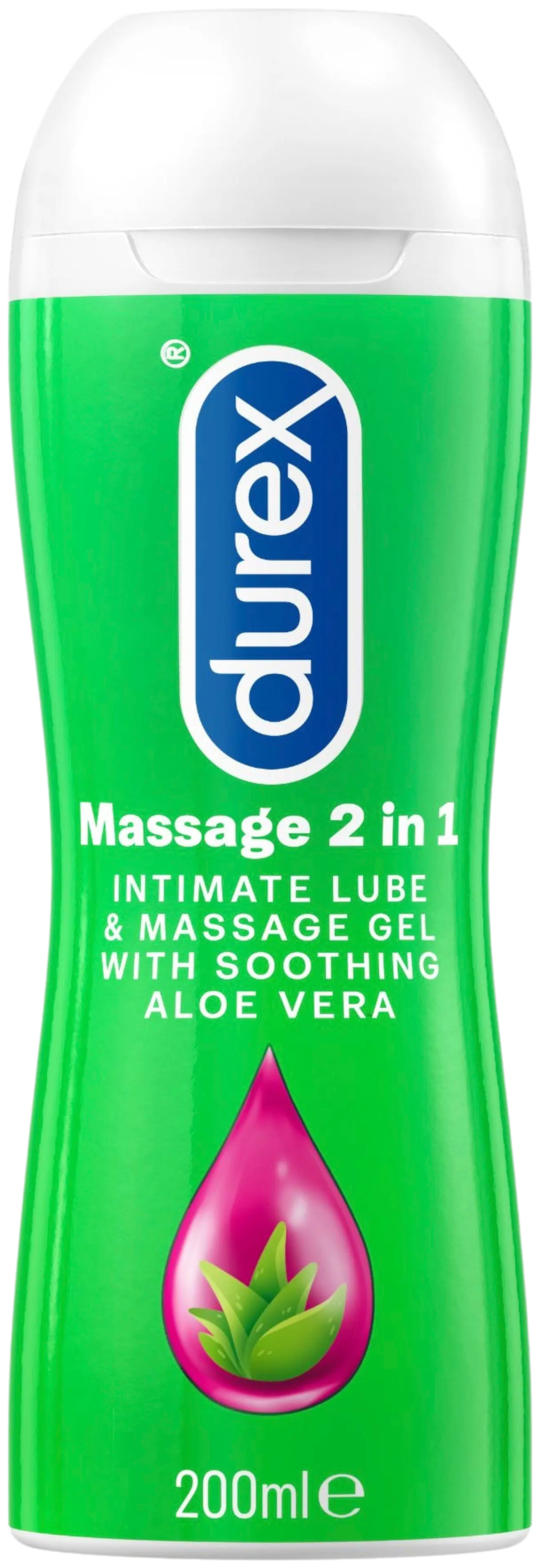 Durex Play Massage 2in1 Aloe Vera liukuvoide 200ml