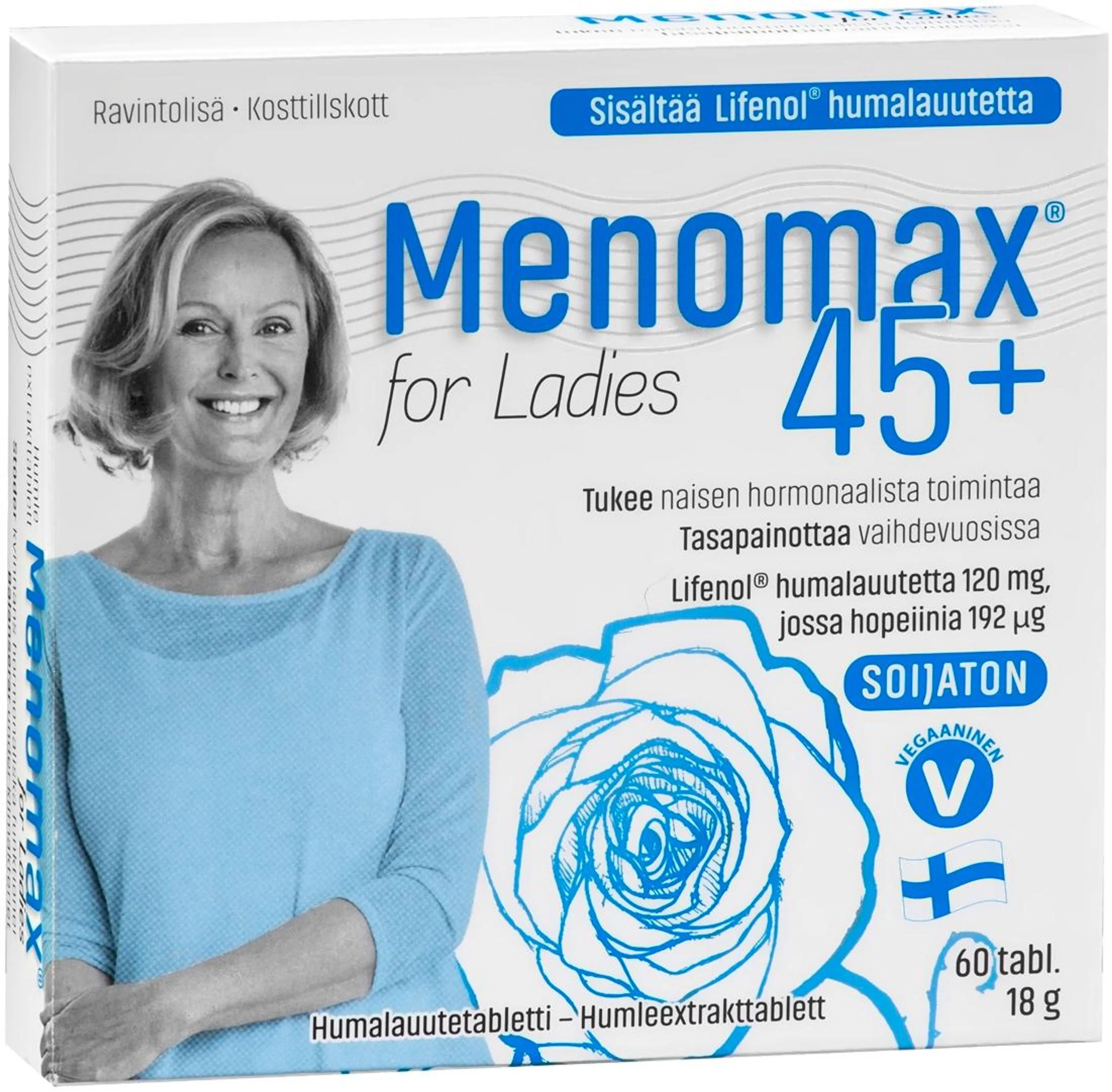 Menomax for Ladies humalauutetabletti 60 tabl