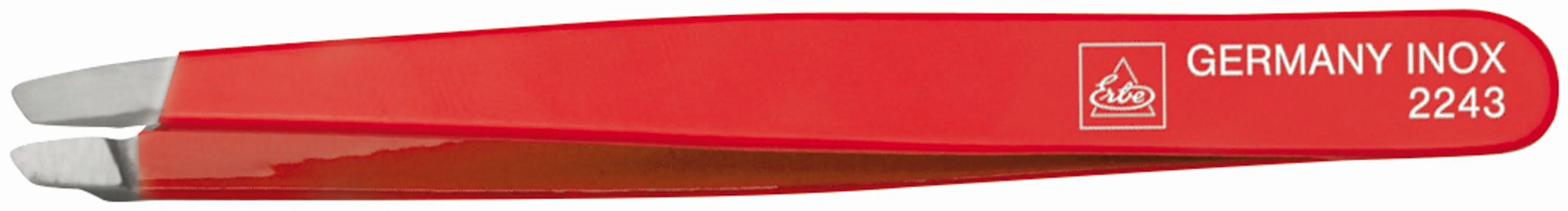 Erbe Solingen pinsetit, punainen, RST, 9,5 cm