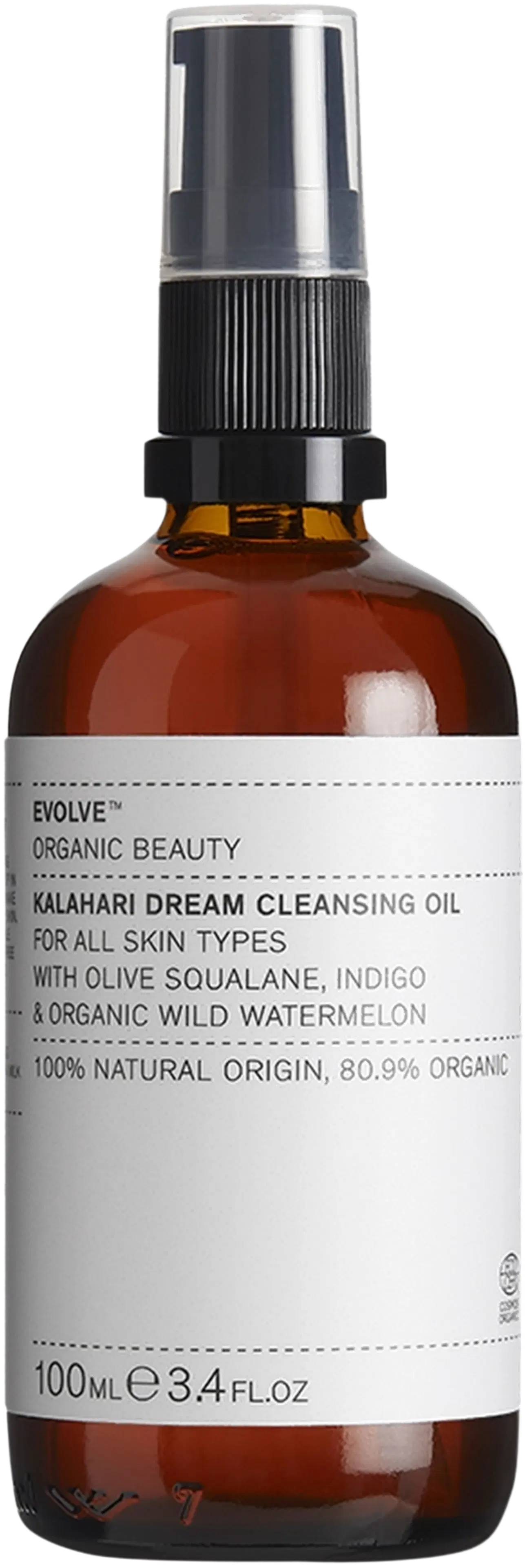 Evolve Organic Beauty Kalahari Dream Cleansing Oil Puhdistusöljy 100 ml