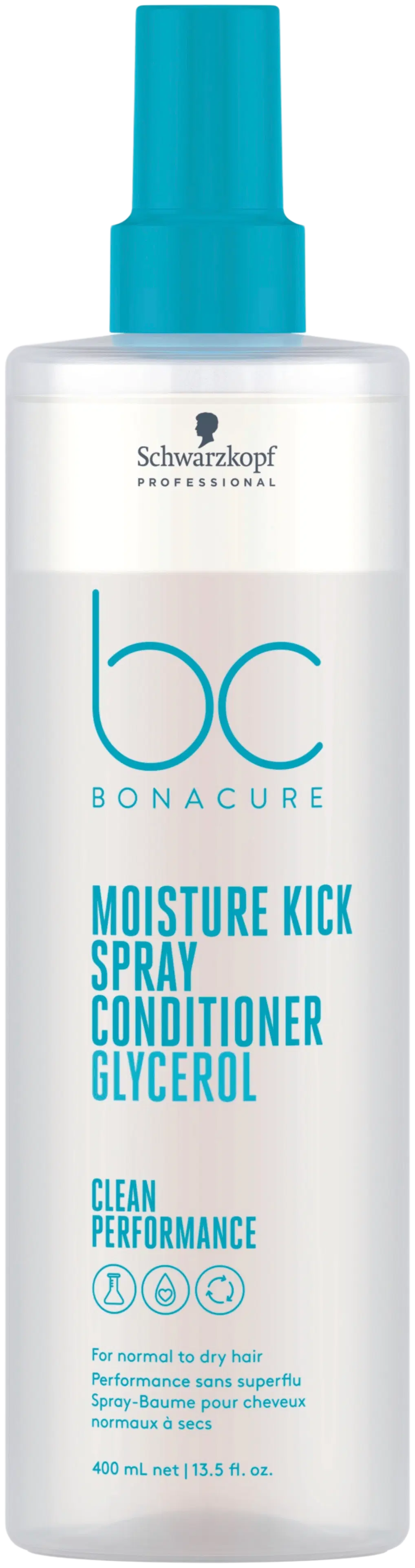 Schwarzkopf Professional Bonacure Moisture Kick Spray Conditioner hoitosuihke 400 ml