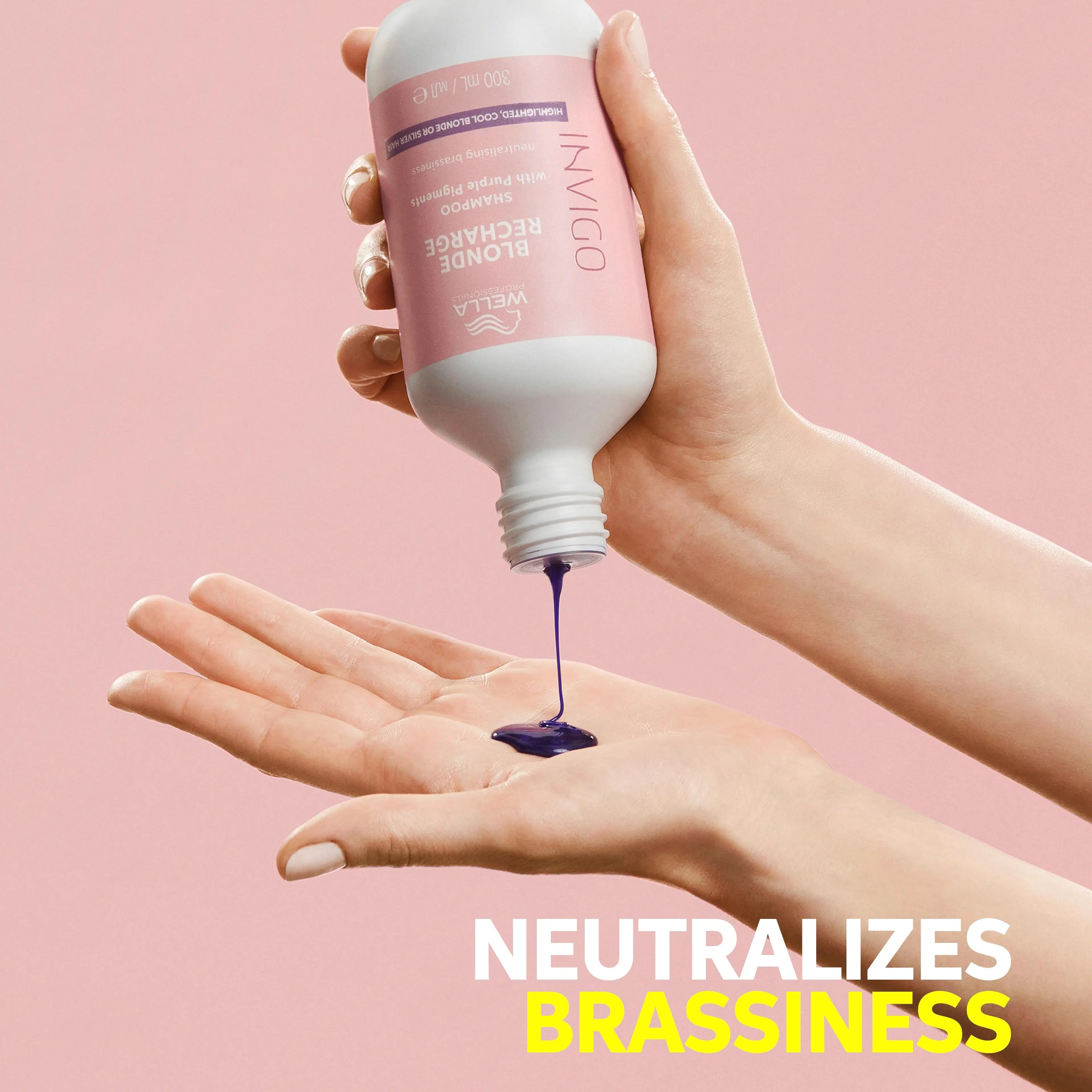 Wella Professionals Invigo Blonde Cool Neutralizing Shampoo 300 ml