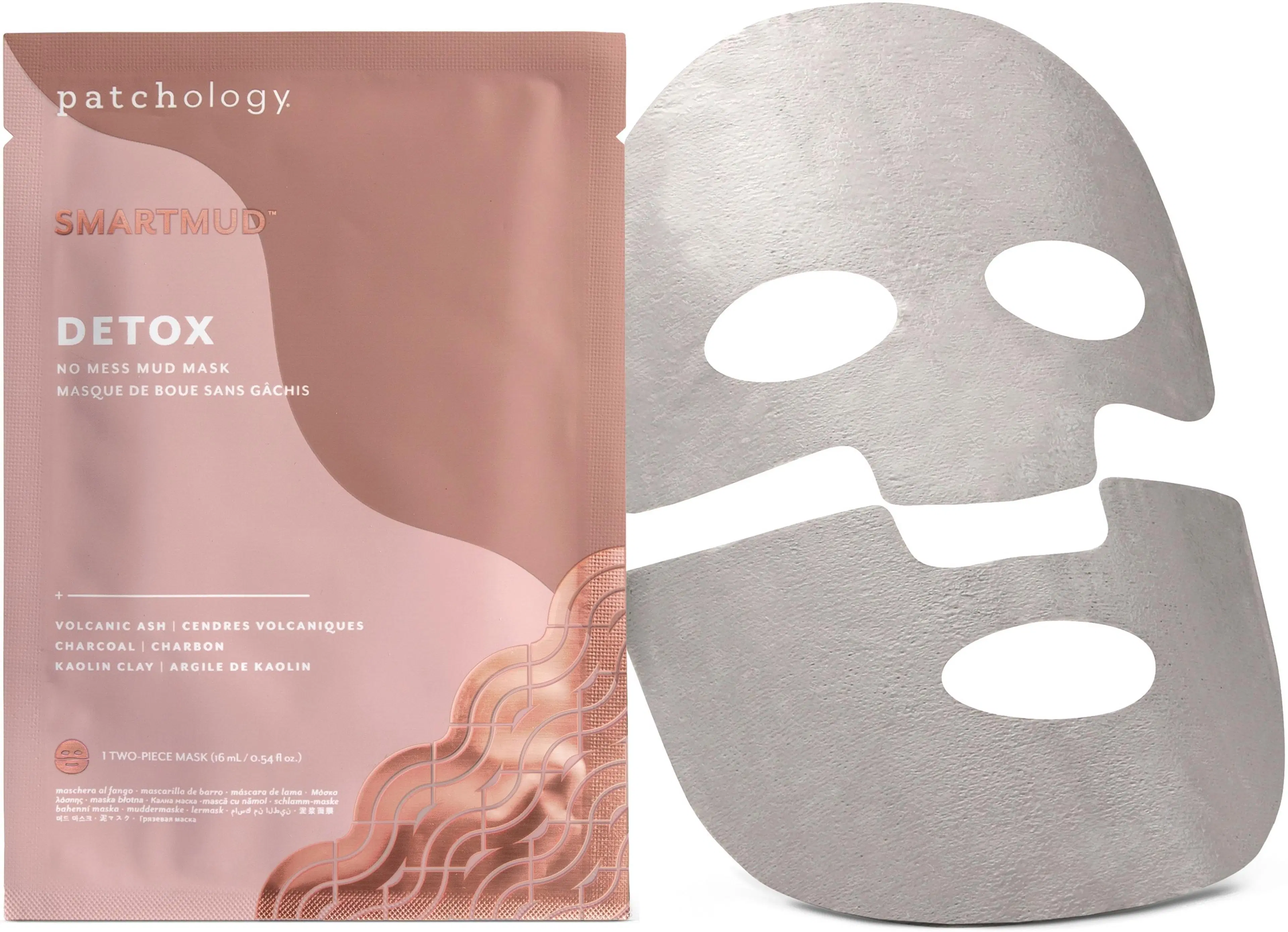 Patchology SmartMud No Mess Mud Masque Sheet mask -kangasnaamio