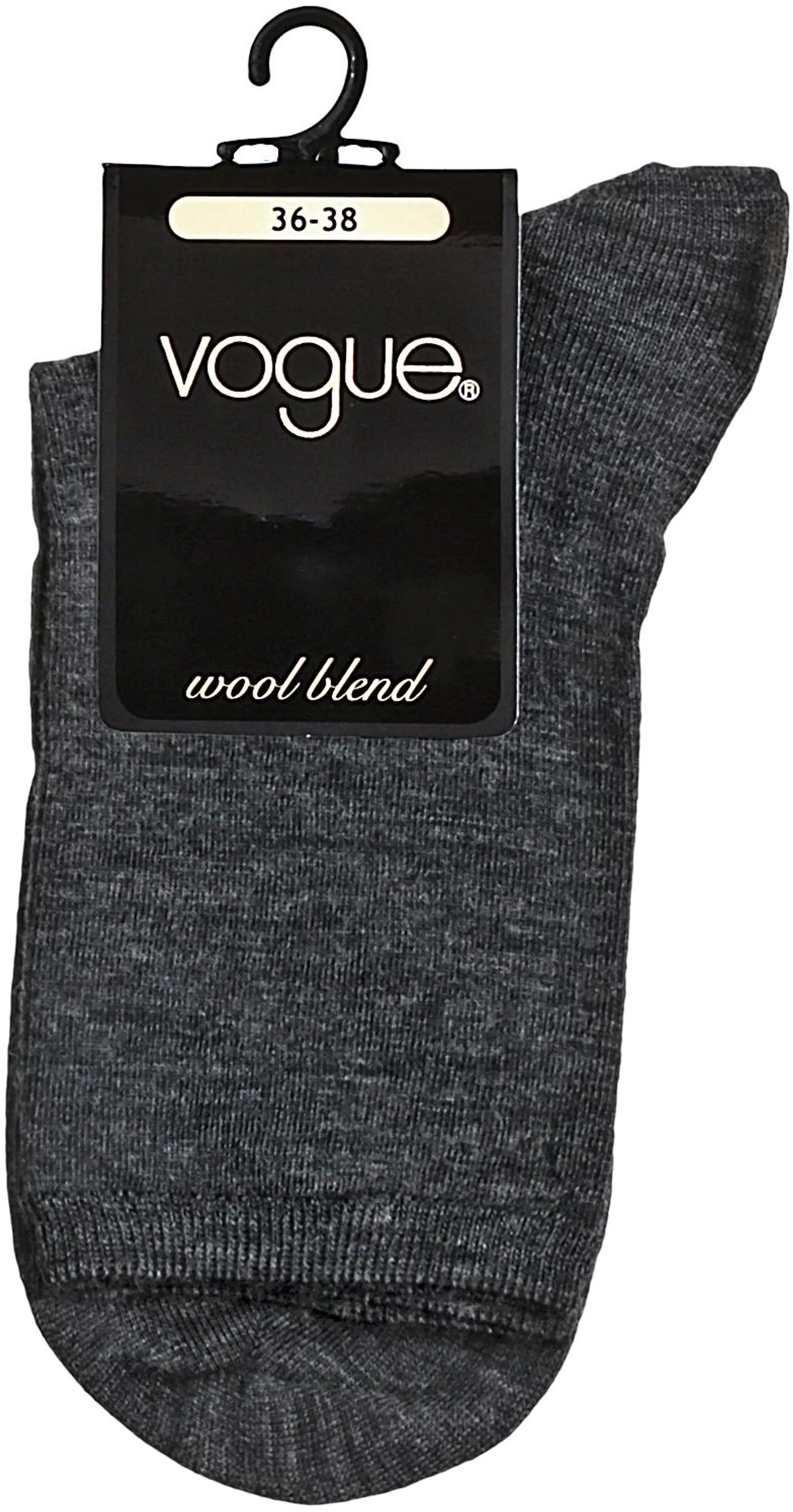 Vogue Plain Merino Wool Socks nilkkasukat
