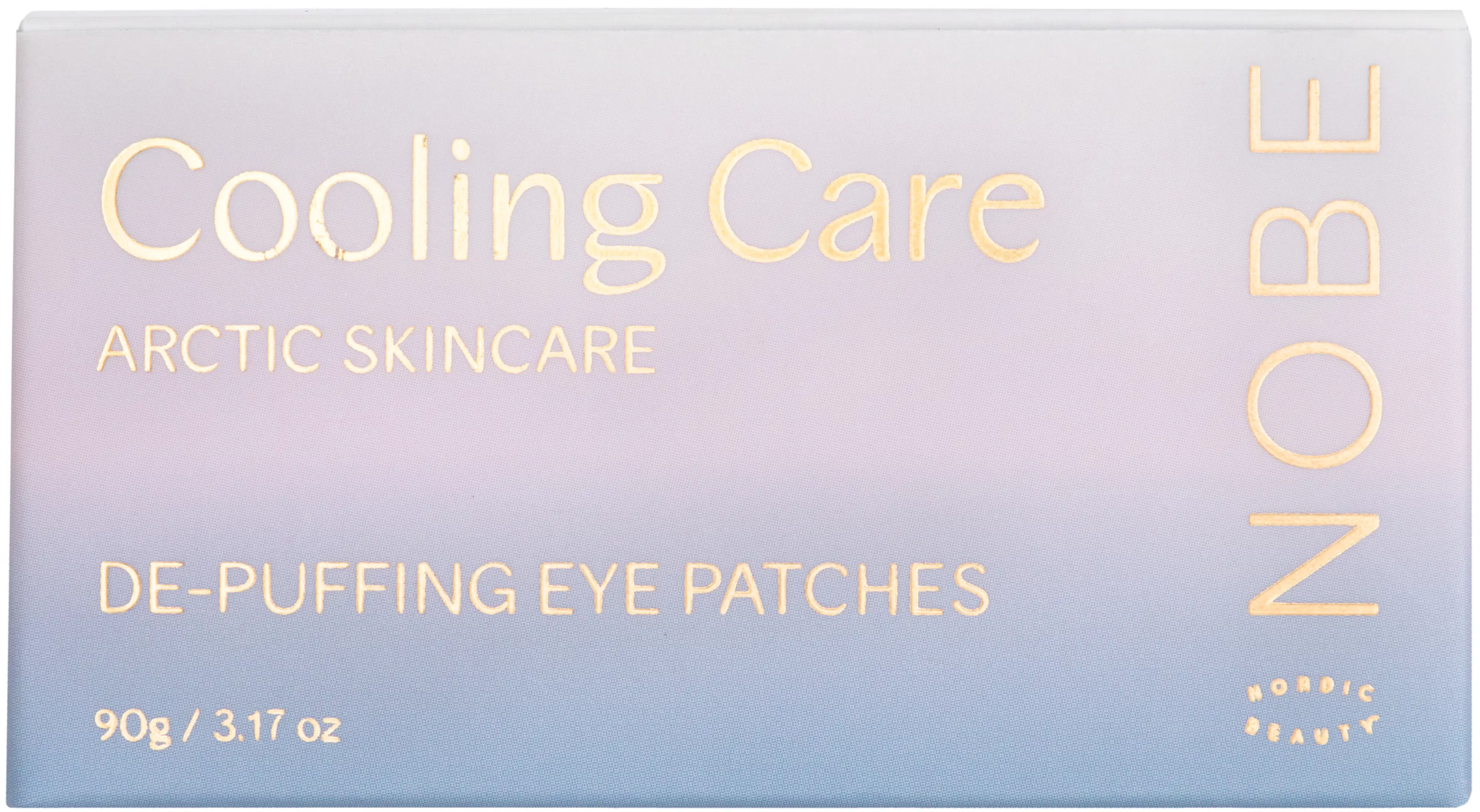 NOBE Nordic Beauty Cooling Care De-Puffing Eye Patches silmänympärysnaamiot 30 pairs