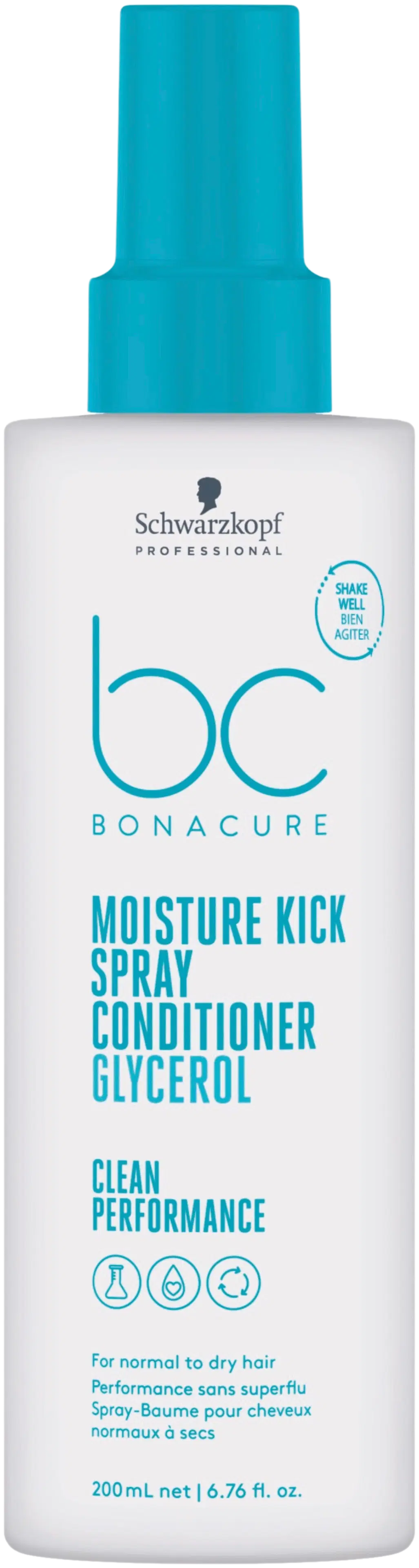 BC Bonacure Moisture Kick Spray Conditioner 200 ml