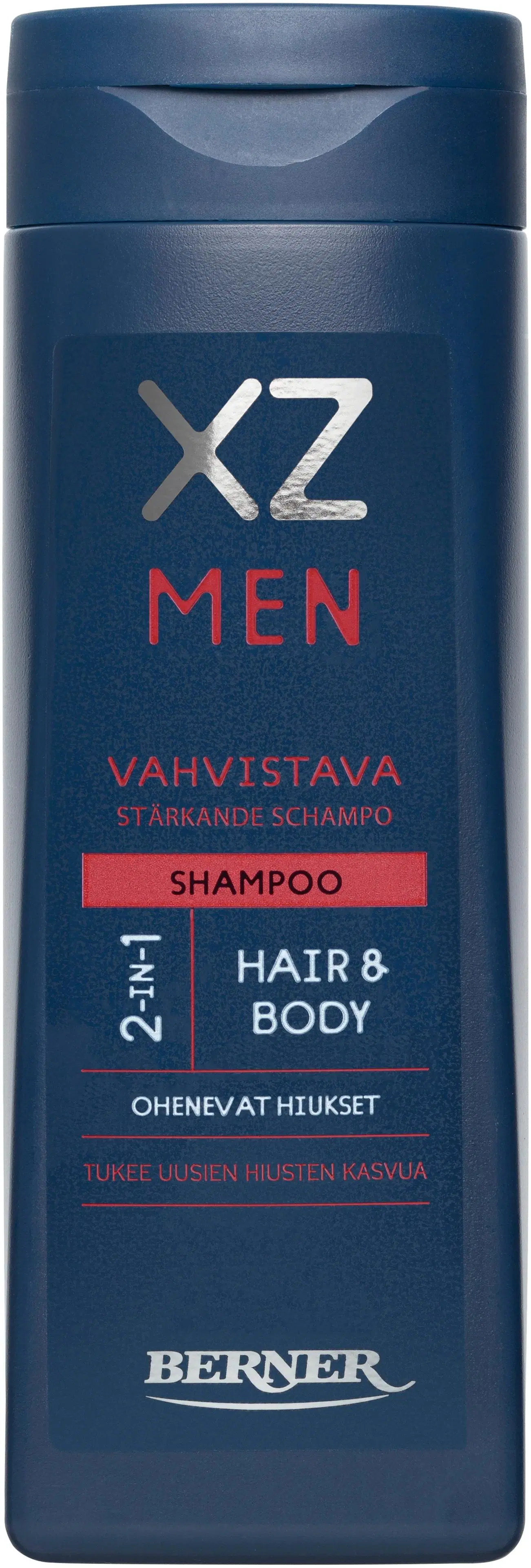 XZ 250ml Men 2-in-1 vahvistava shampoo