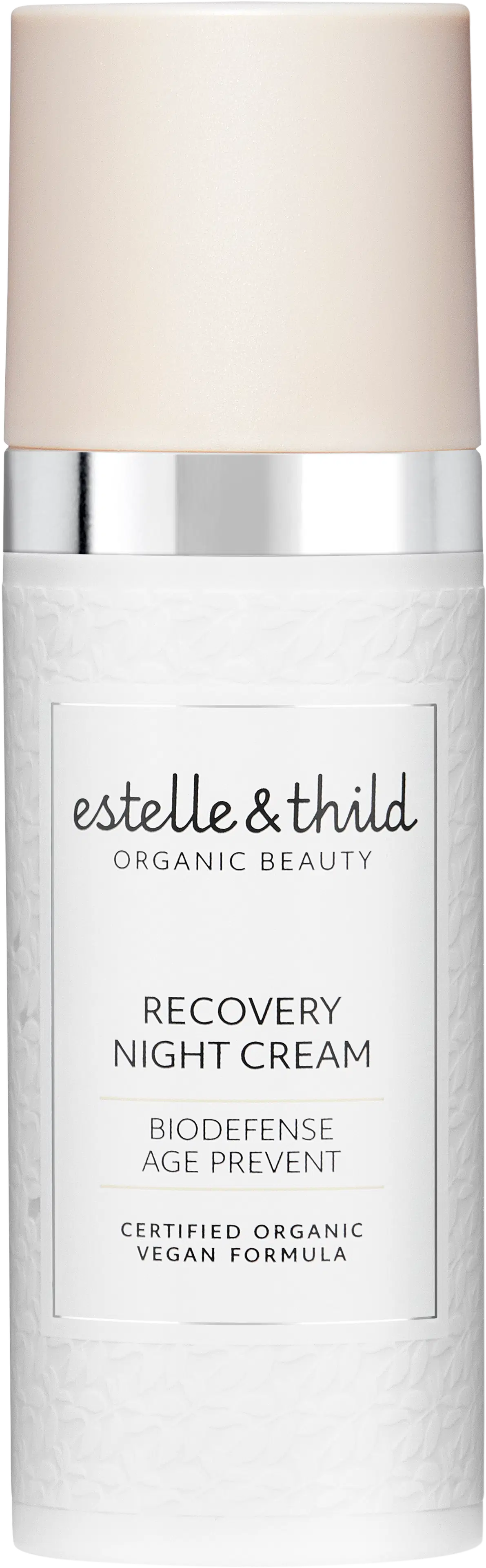 Estelle&Thild BioDefense Instant Recovery Night Cream yövoide 30 ml