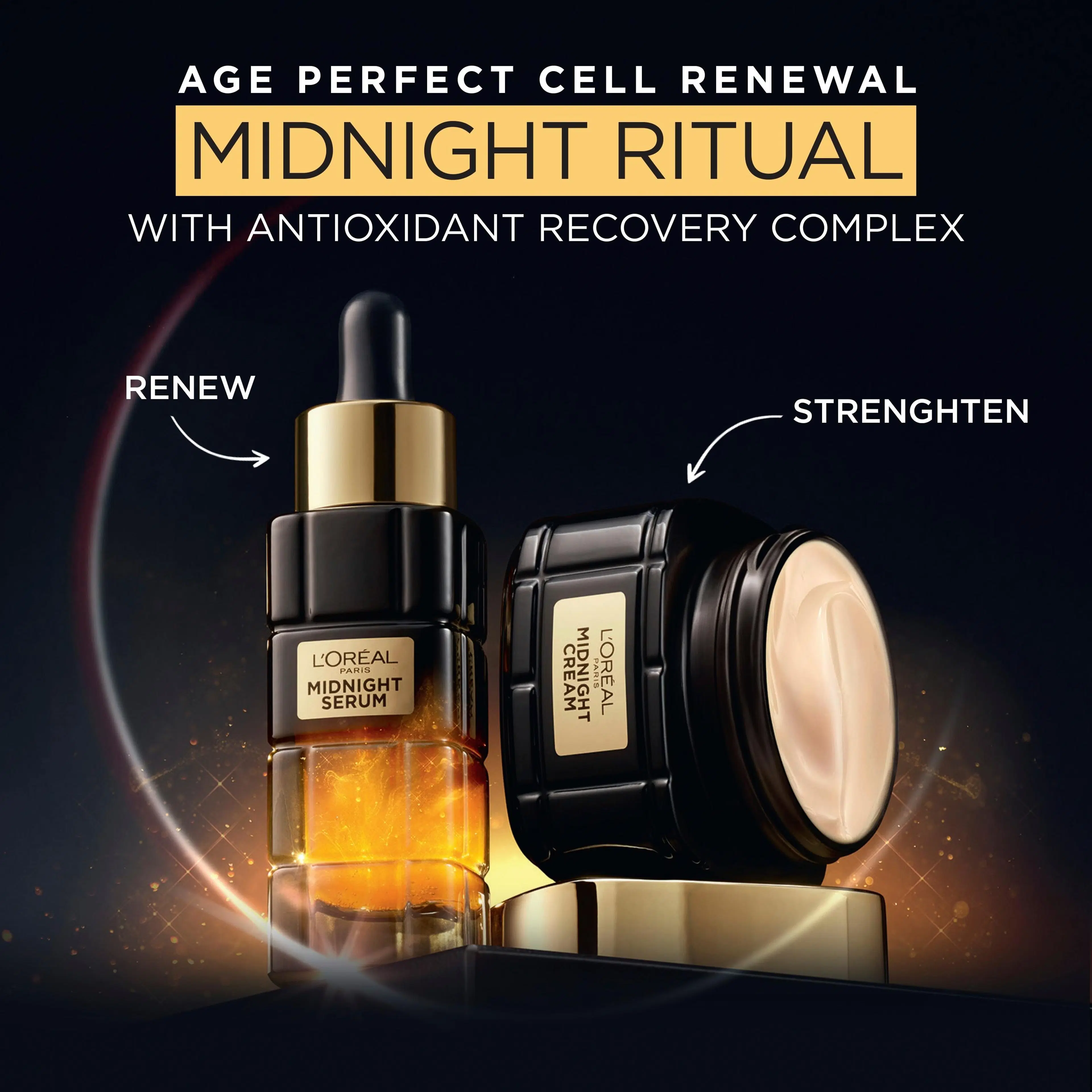 L'Oréal Paris Age Perfect Cell Renewal Midnight yövoide normaalille iholle 50ml