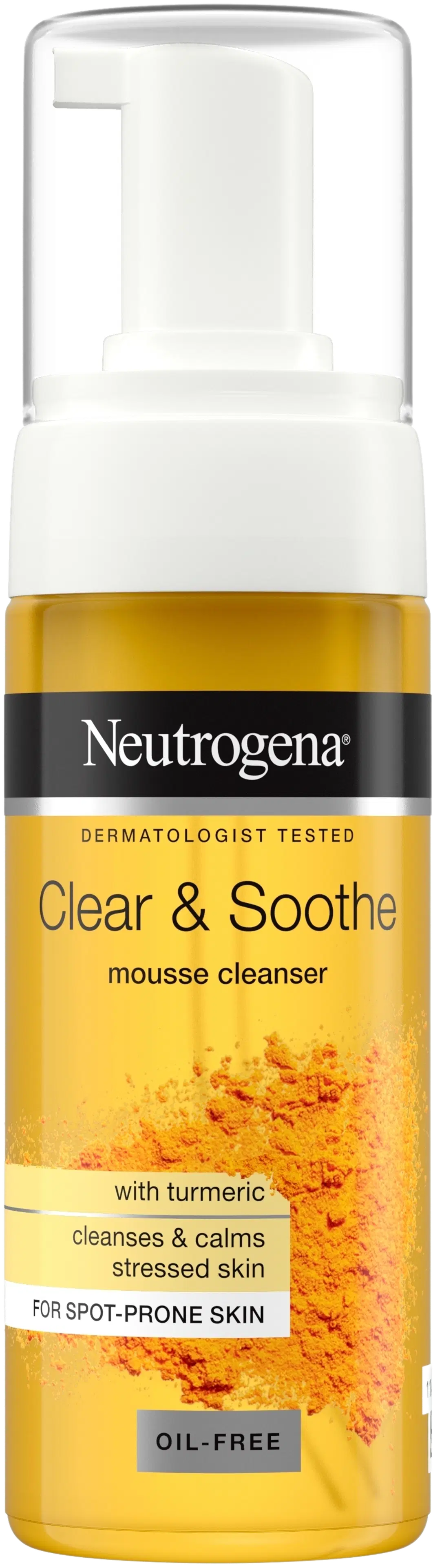 Neutrogena Clear & Soothe Mousse Cleanser puhdistusvaahto 150 ml