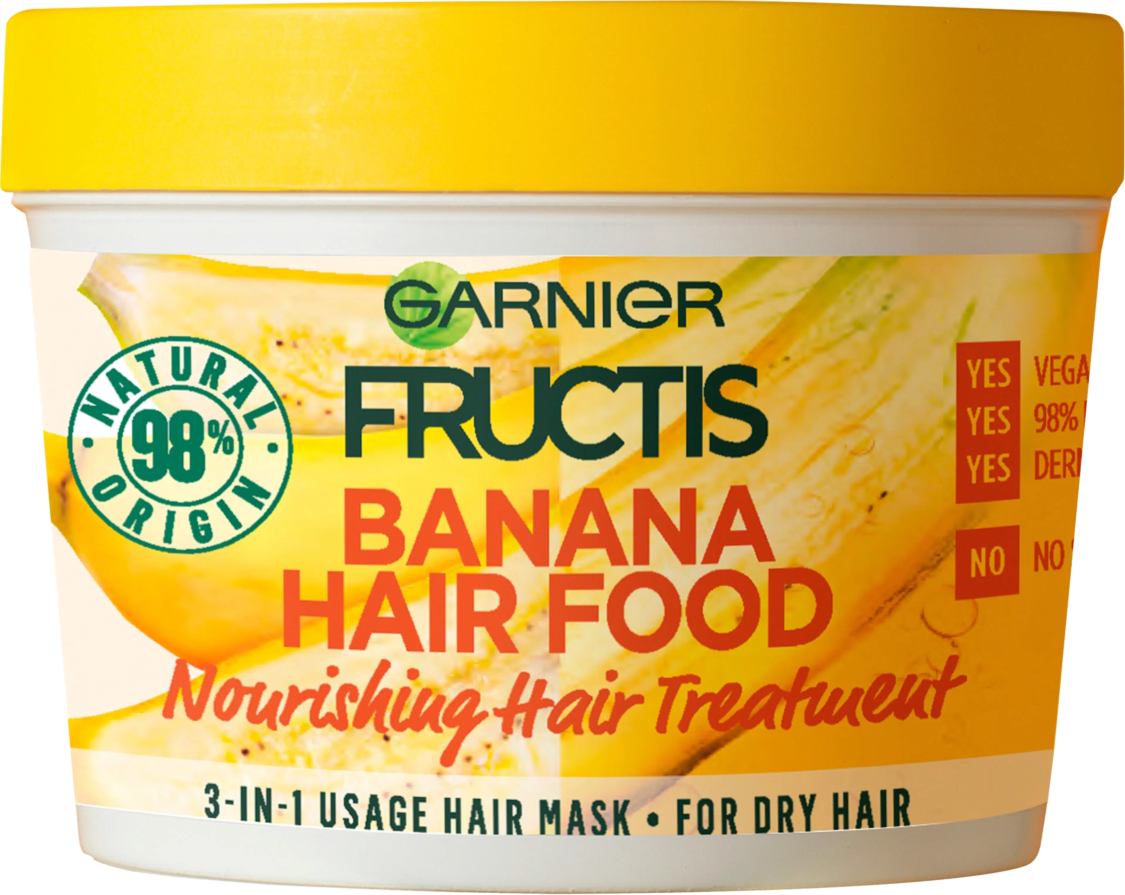 Garnier Fructis Banana Hair Food hiusnaamio 390ml