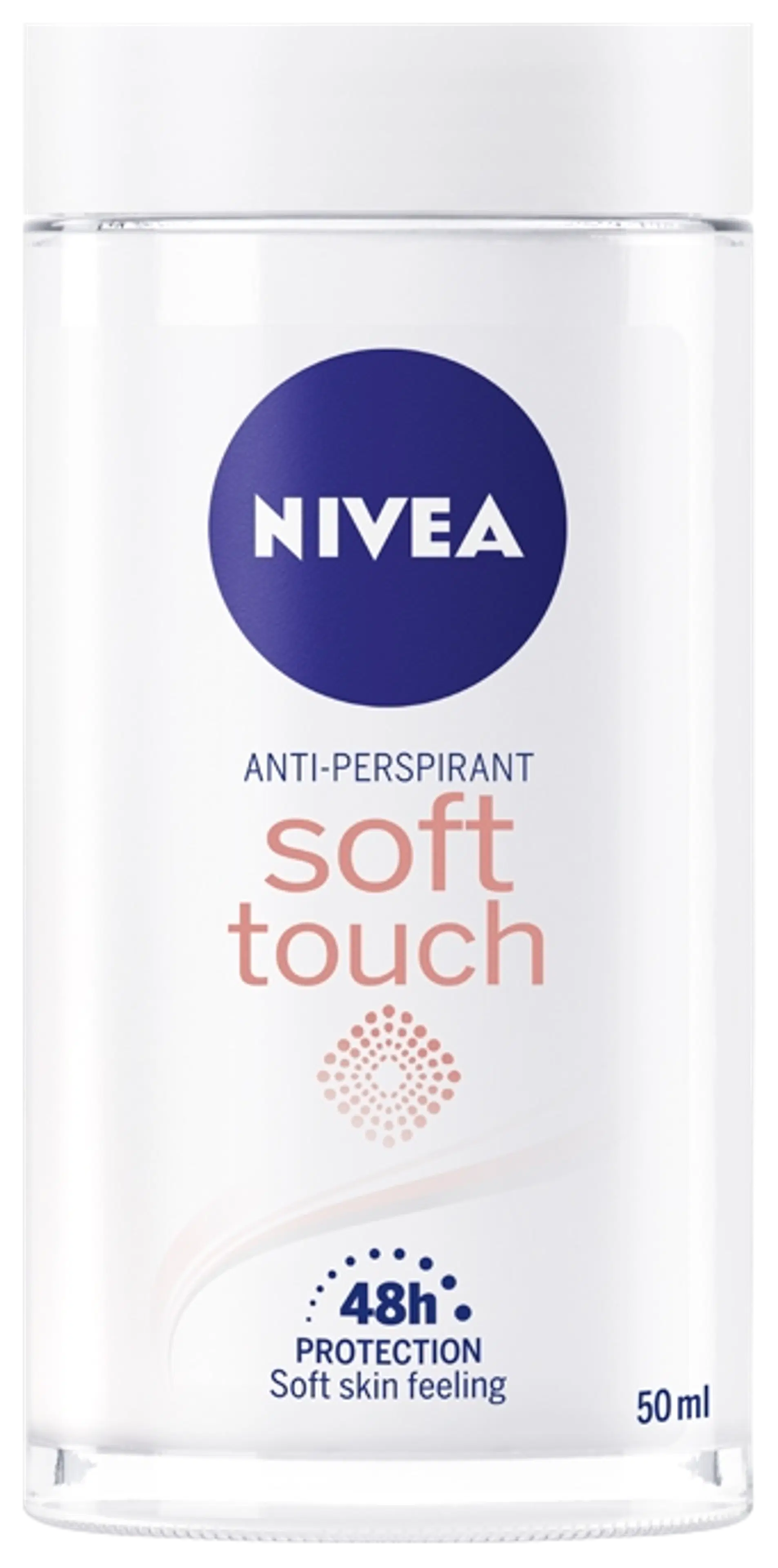 NIVEA 50ml Soft Touch Deo Roll-on -antiperspirantti