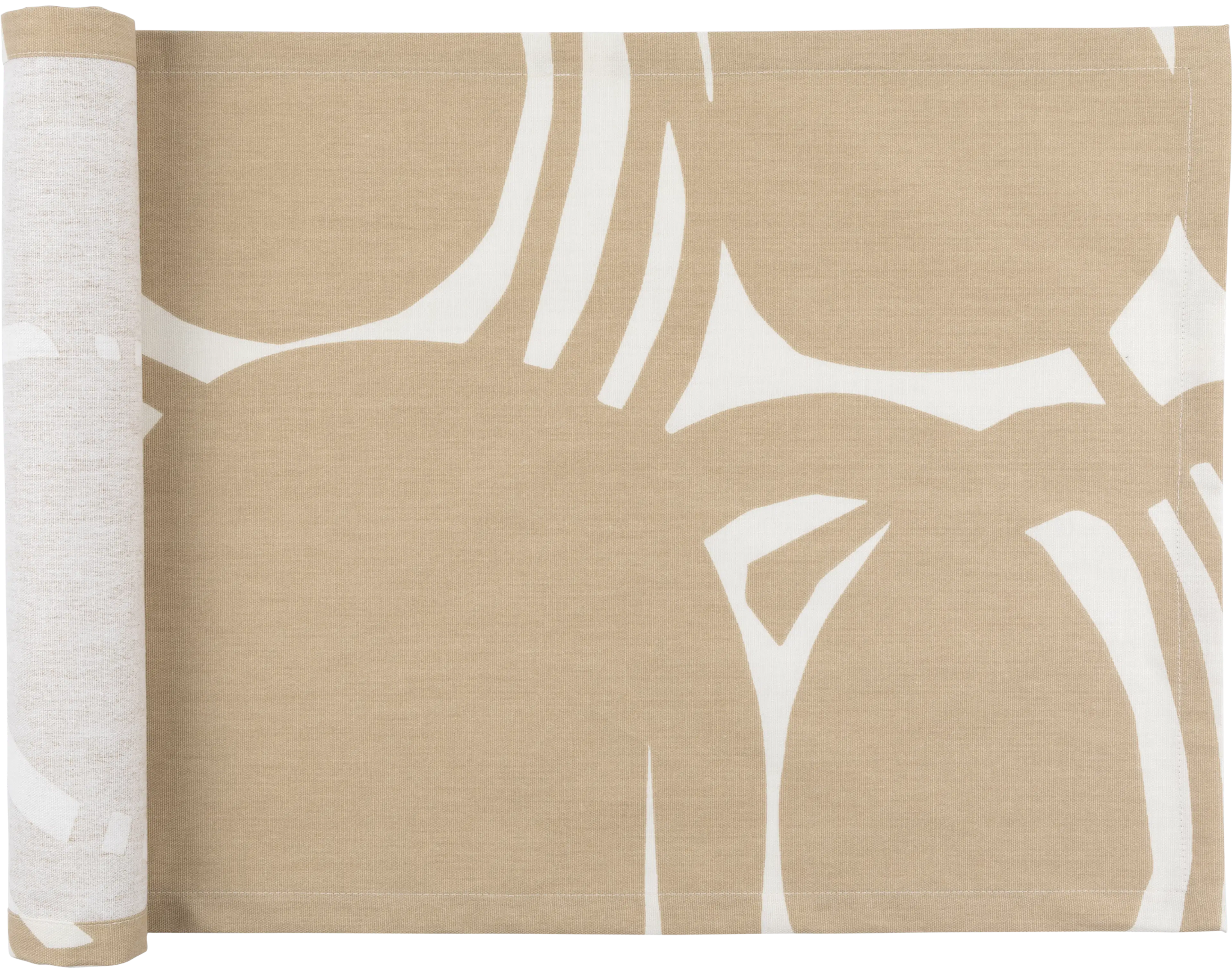 Pentik Inkivääri akryylipinnoitettu kaitaliina 45x160 cm, vaaleanruskea