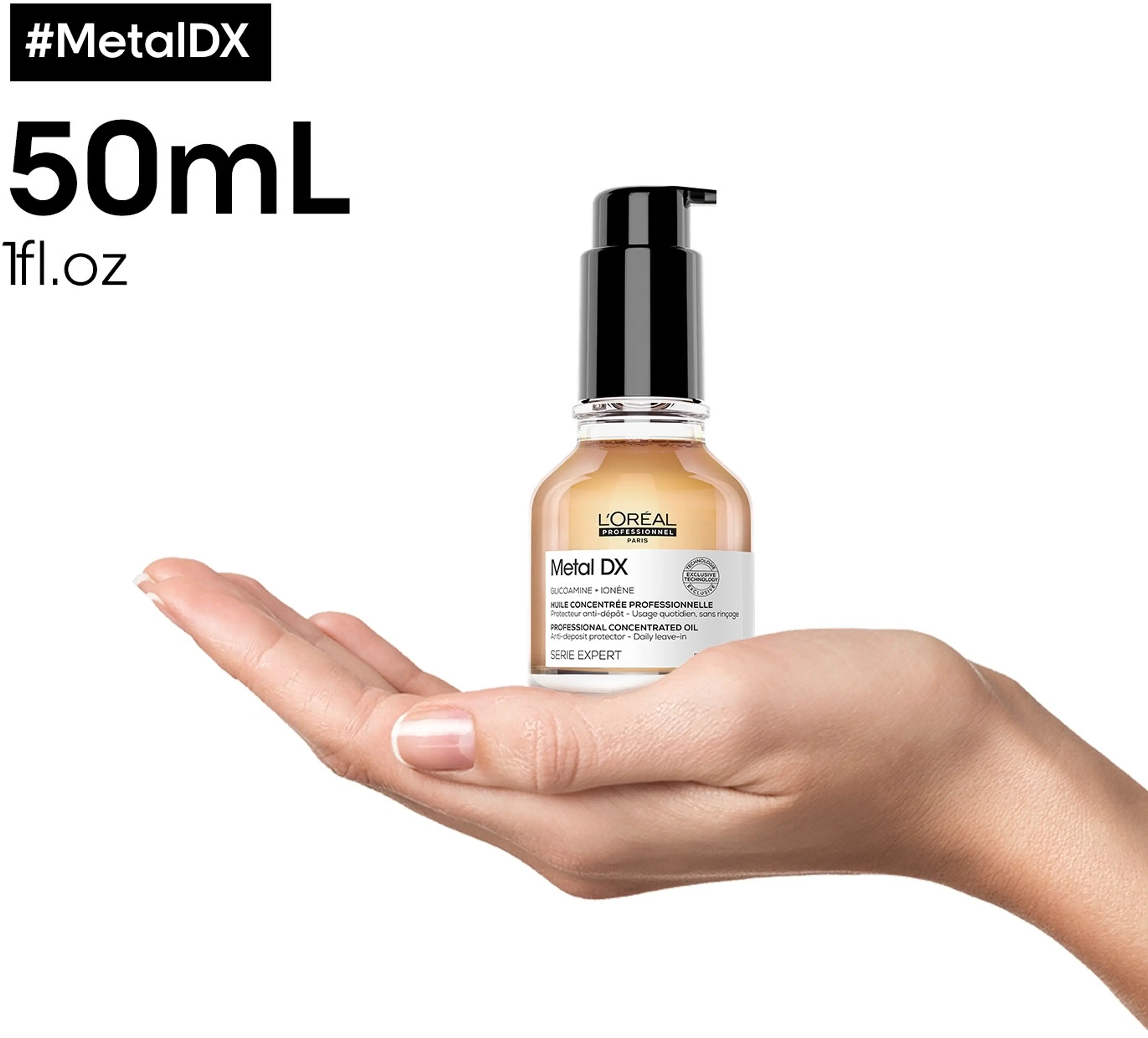 L'Oréal Professionnel Série Expert Metal DX anti-deposit protector concentrated oil hiusöljy 50 ml