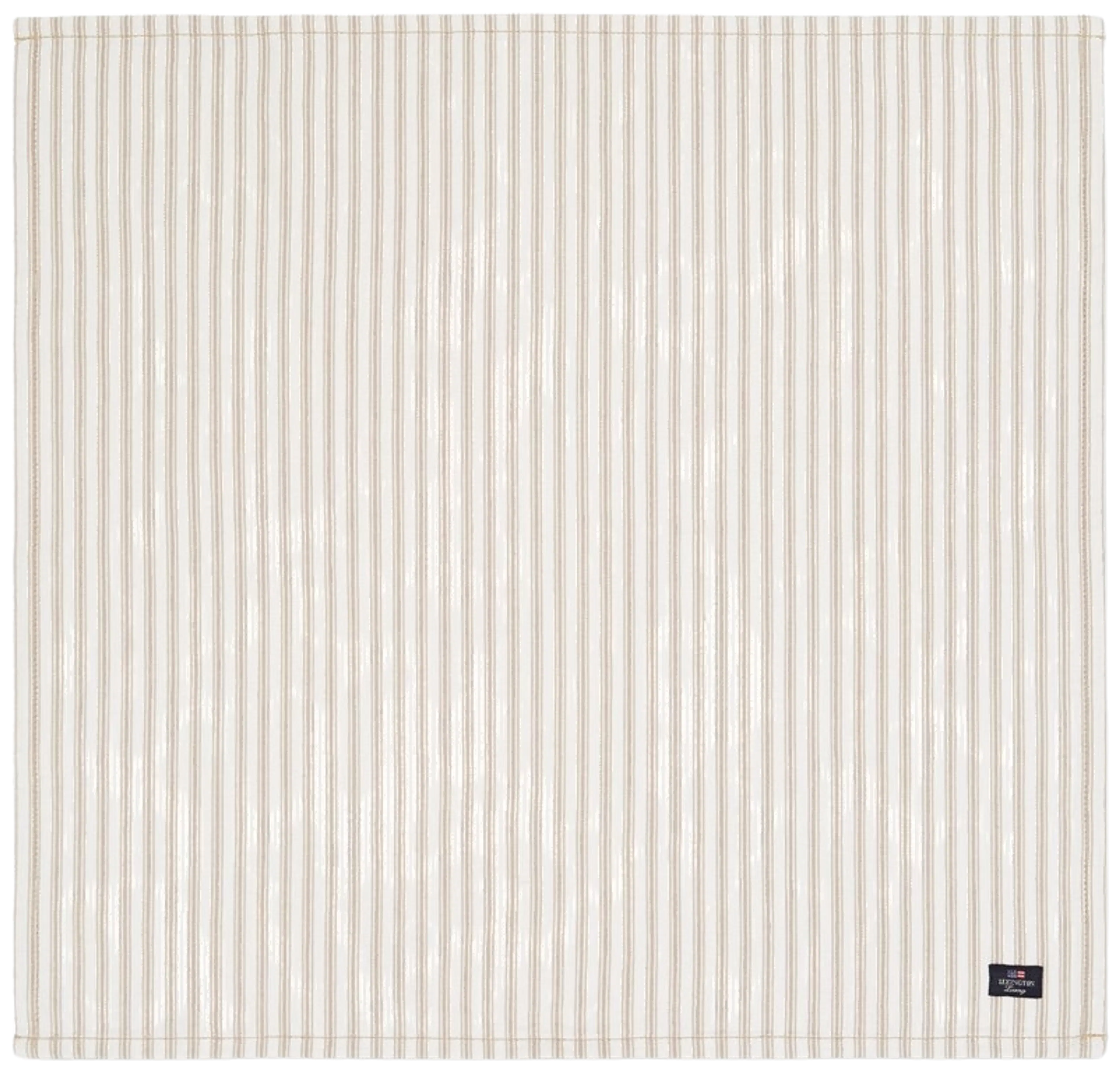 Lexington Icons kalanruoto lautasliina 50x50cm beige/valkoinen