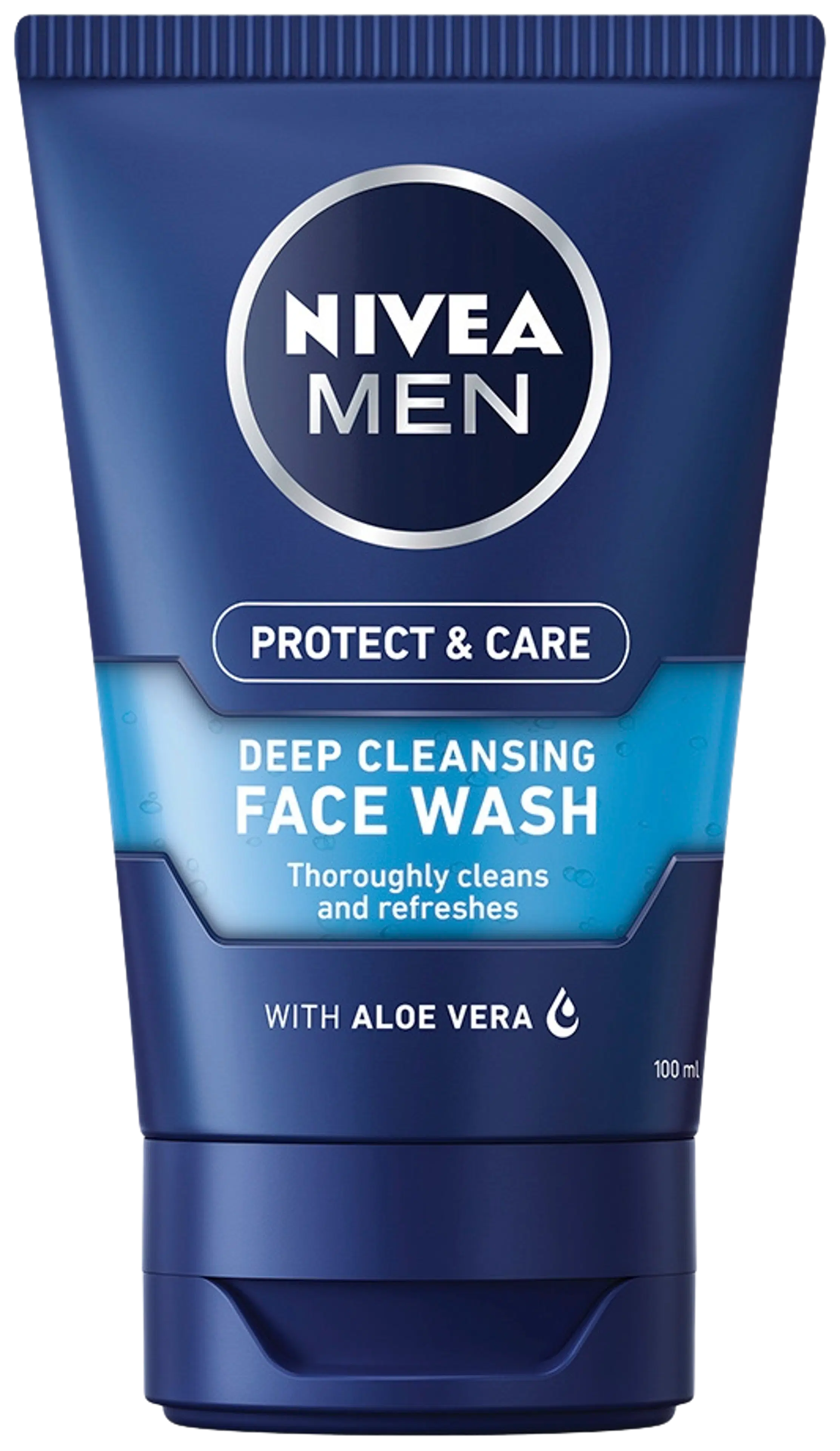 NIVEA MEN 100ml Protect & Care Deep Cleaning Face Wash -puhdistusgeeli