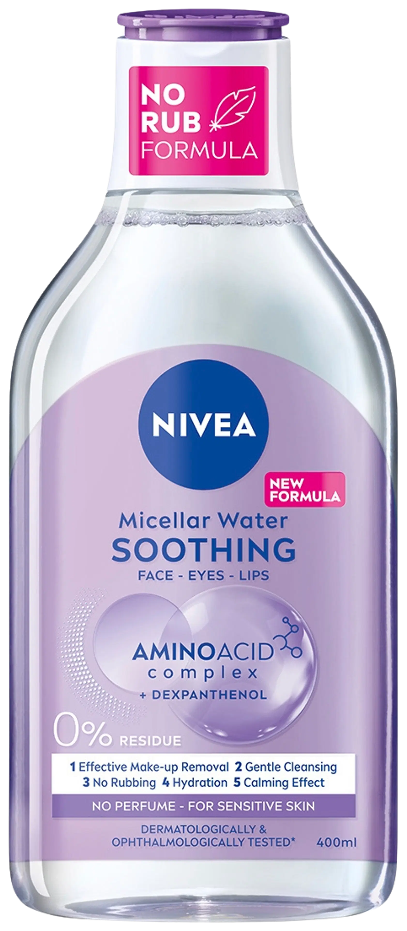 NIVEA 400ml Soothing Micellar Water -misellivesi