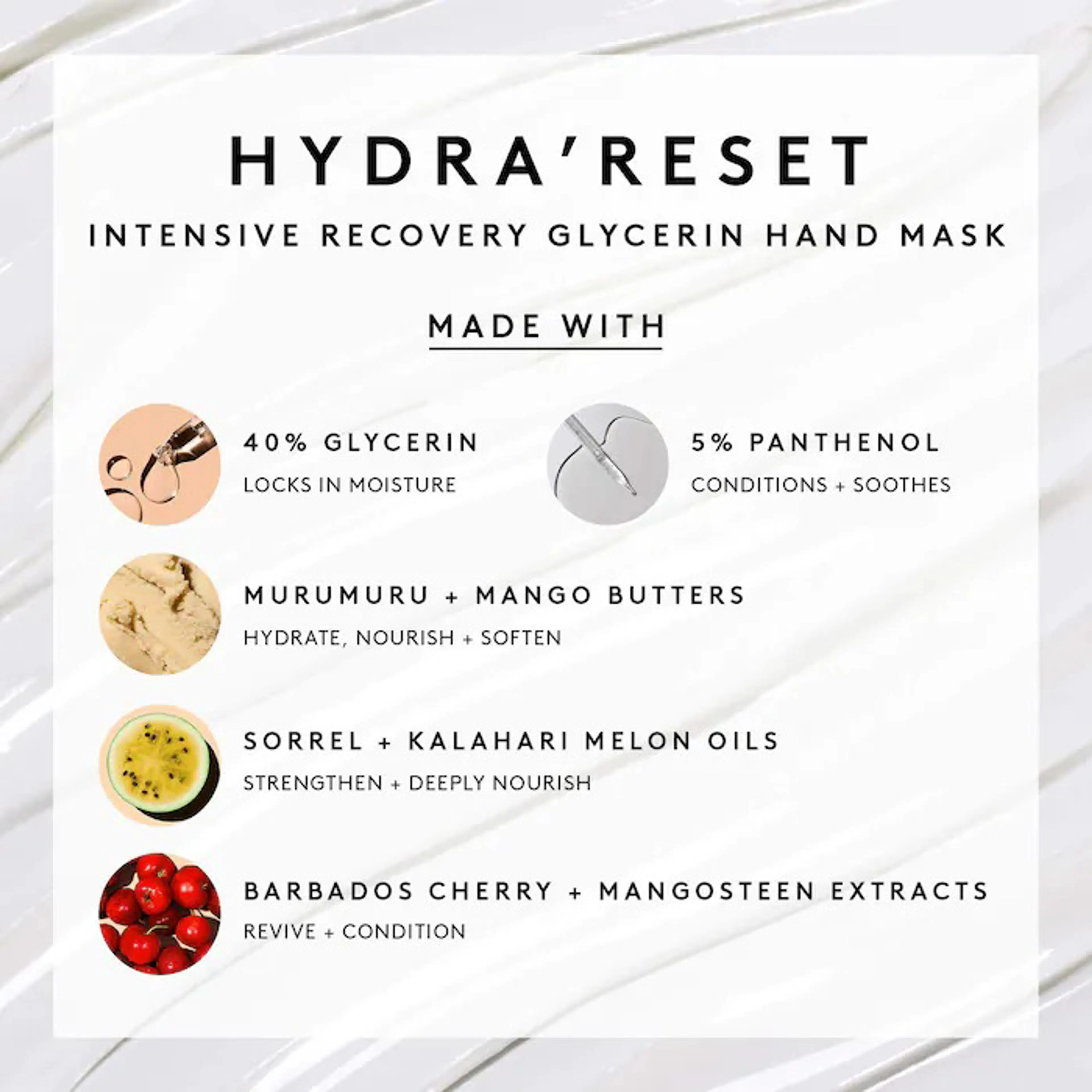 Fenty Skin Hydra'reset Intensive Recovery Hand Mask käsinaamio 75 ml