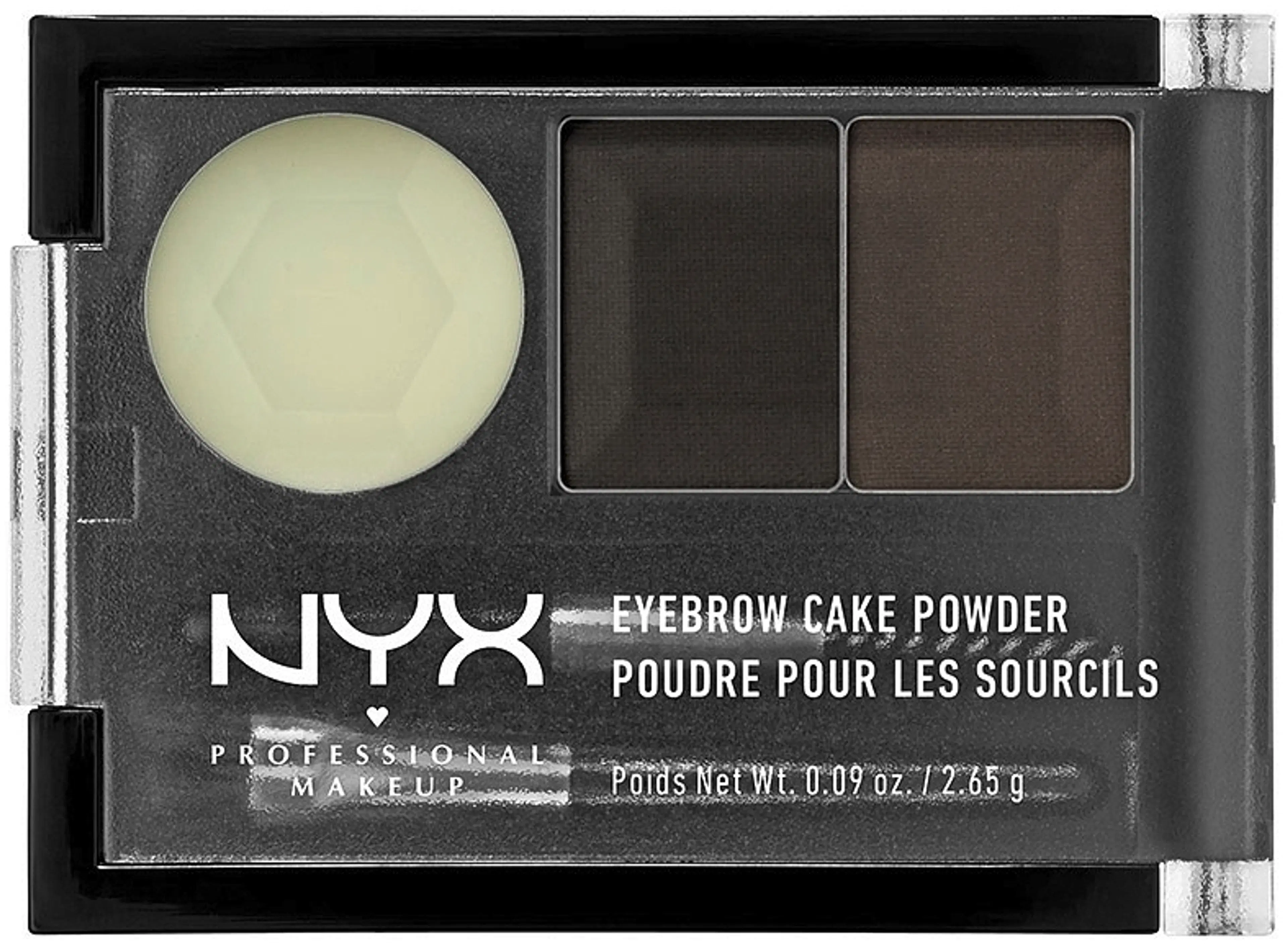 NYX Professional Makeup Eyebrown Cake Powder kulmaväripaletti 2,65 g