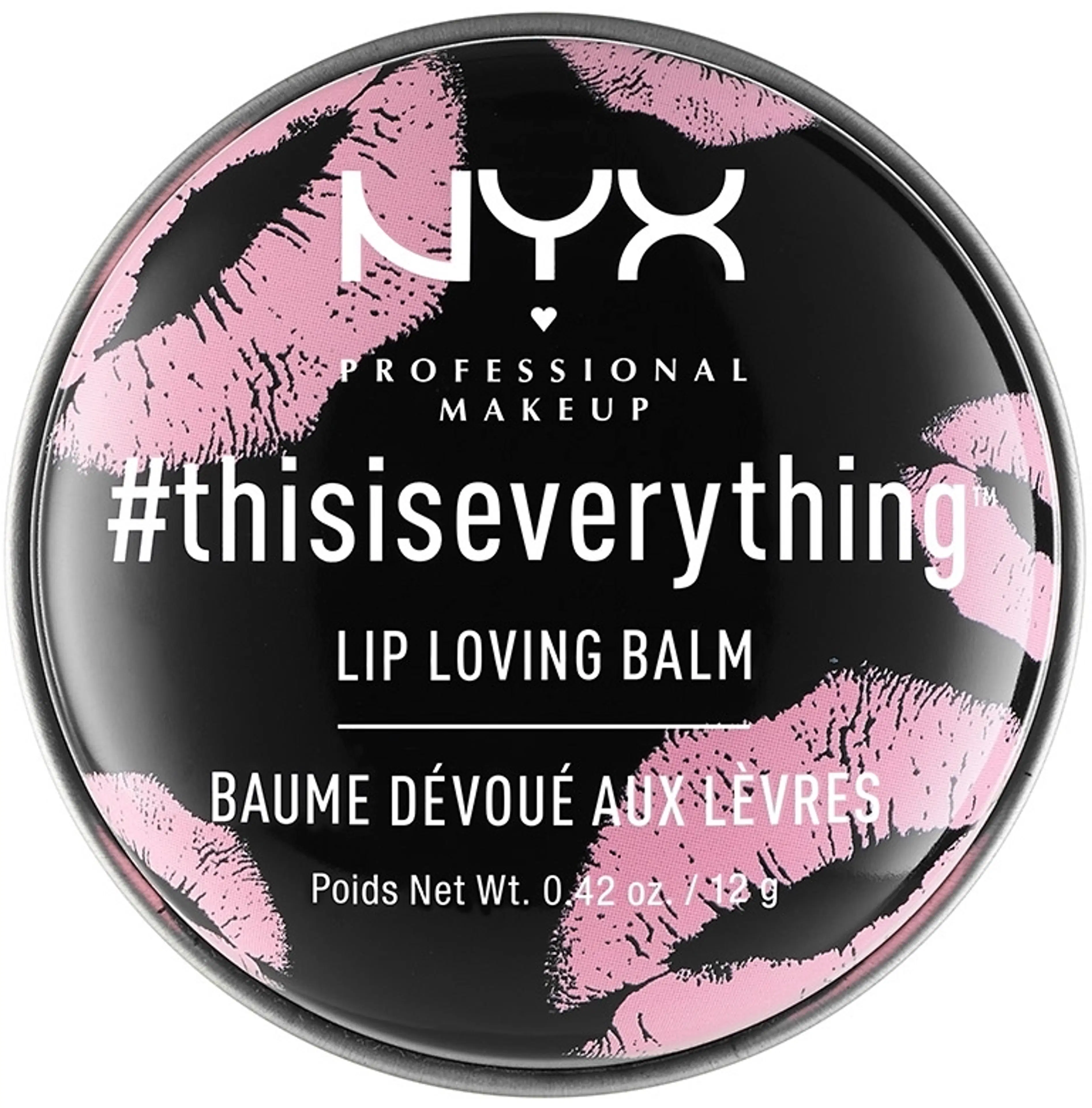 NYX Professional Makeup #ThisIsEverything Lip Balm huulivoide 12g