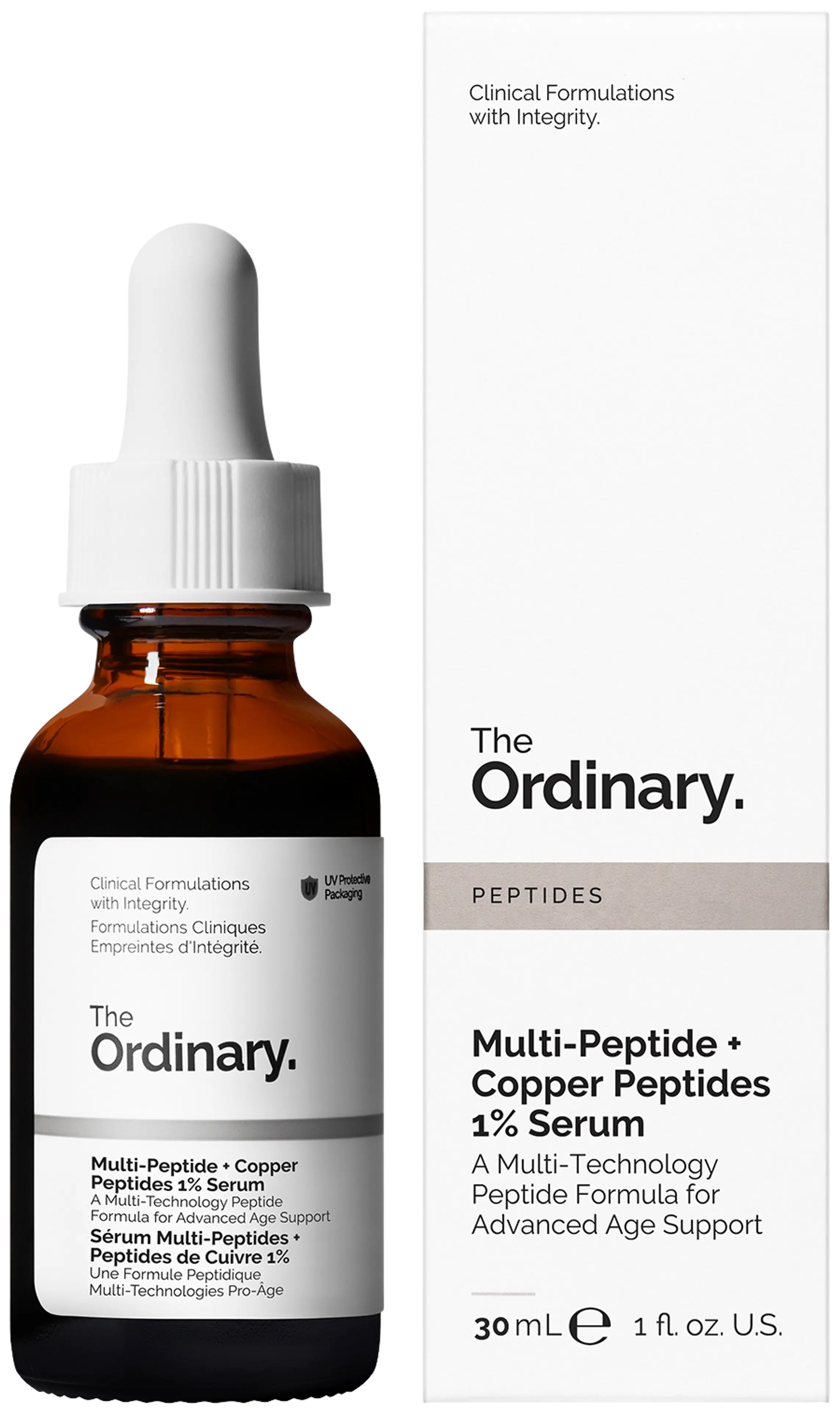 The Ordinary Multi-Peptide + Copper Peptides 1% Seerumi 30 ml
