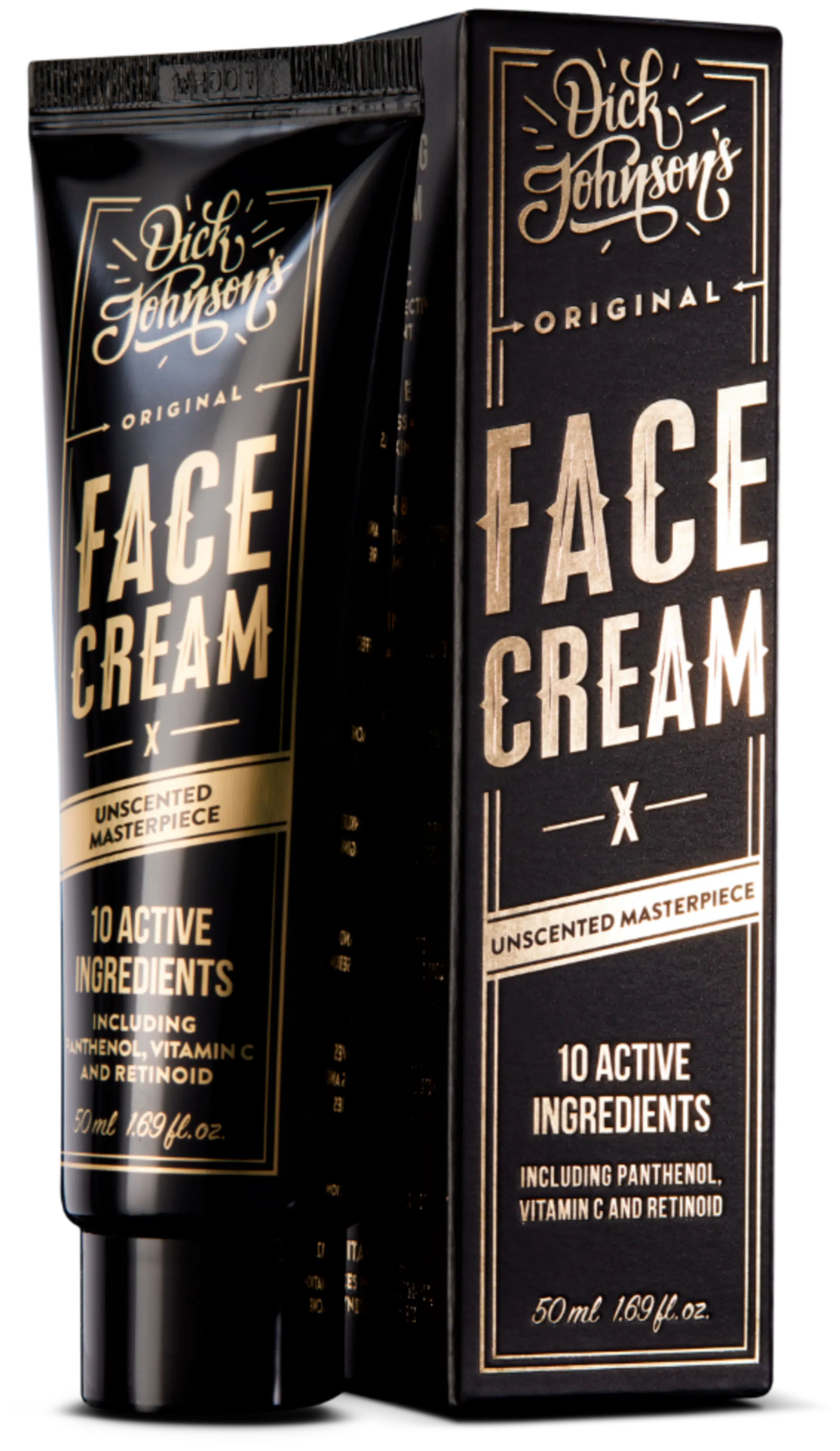 Dick Johnson Face Cream Masterpiece tuoksuton kasvovoide 50 ml