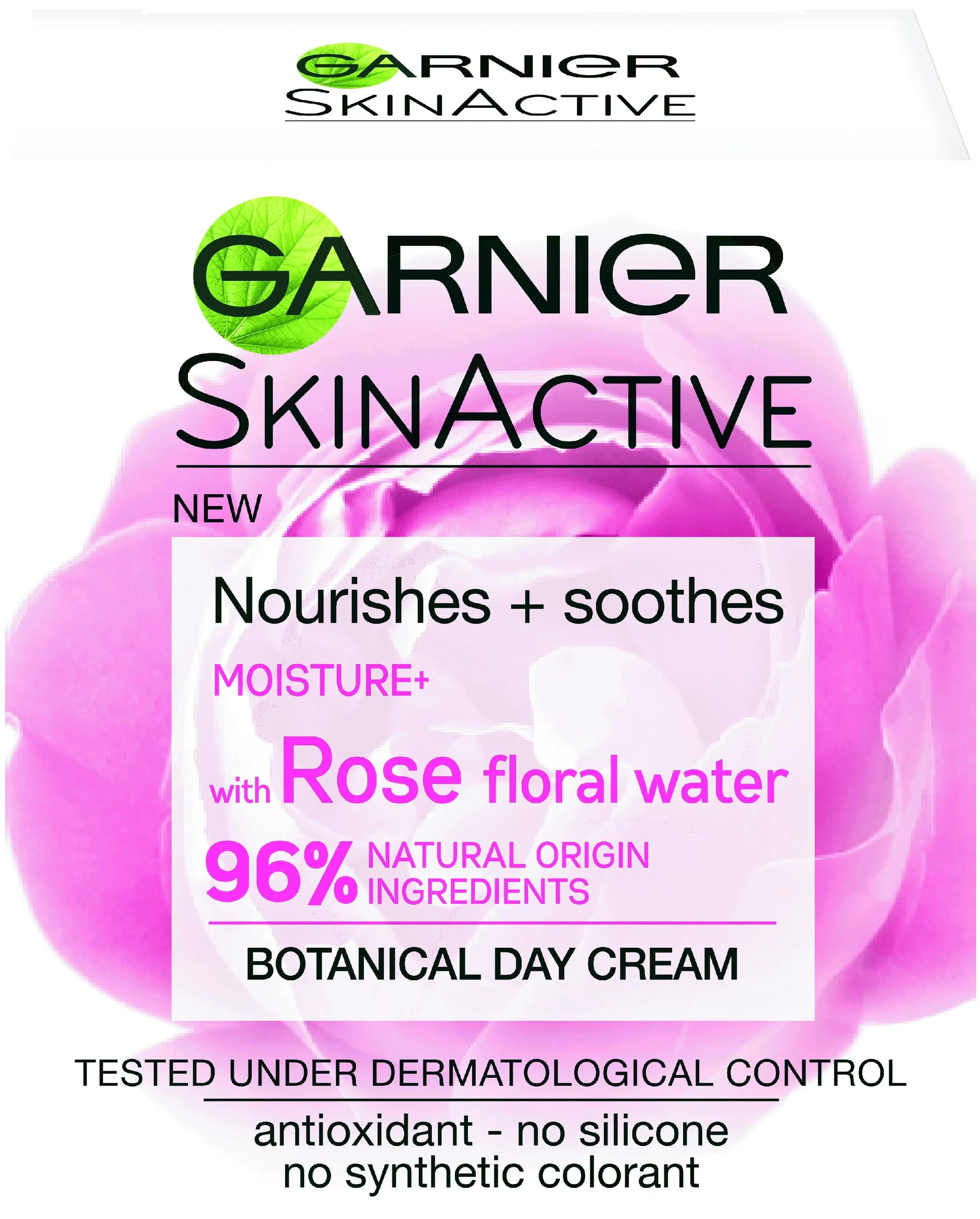 Garnier Skin Active Botanical Rose rauhoittava päivävoide 50ml