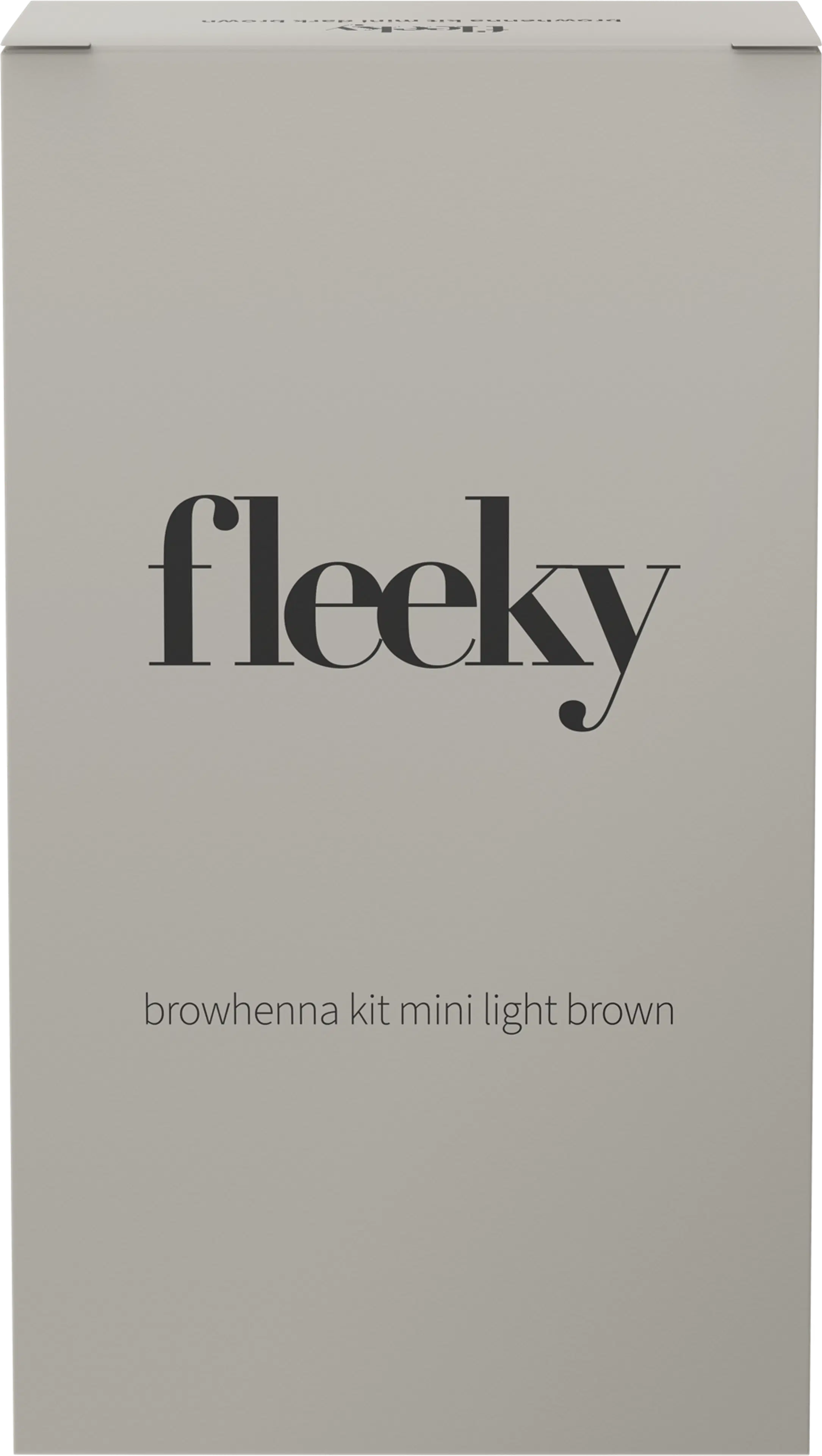 fleeky Browhenna Mini Kit Light Brown kulmaväri setti