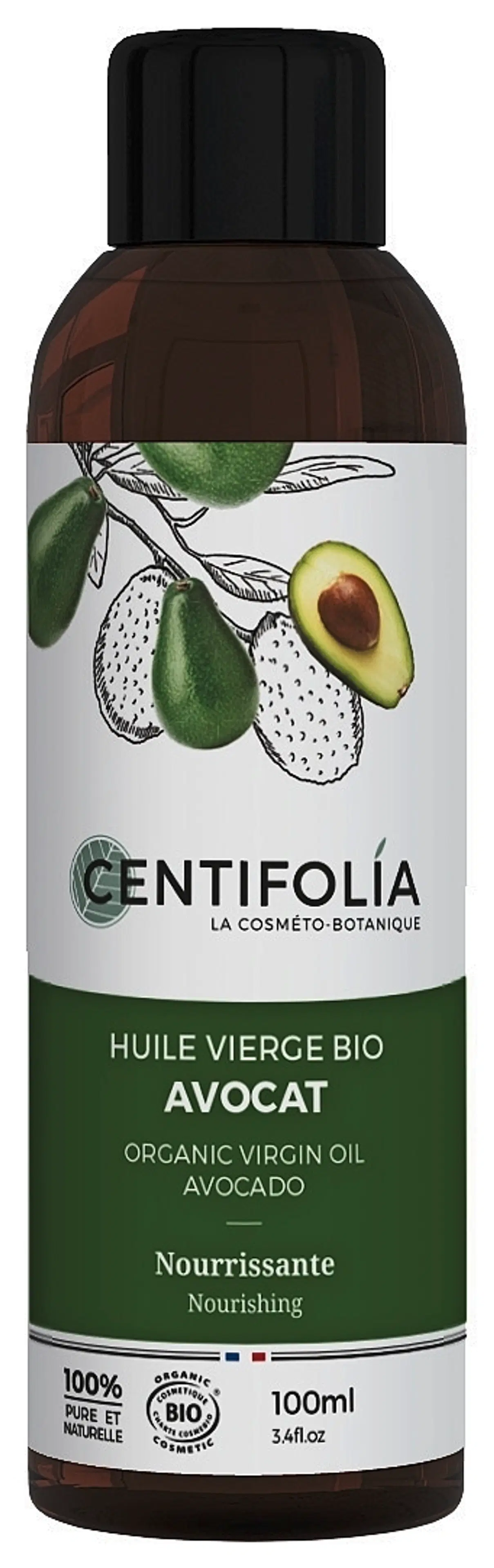 Centifolia Organic Virgin Oil Avocado avokadoöljy 100 ml
