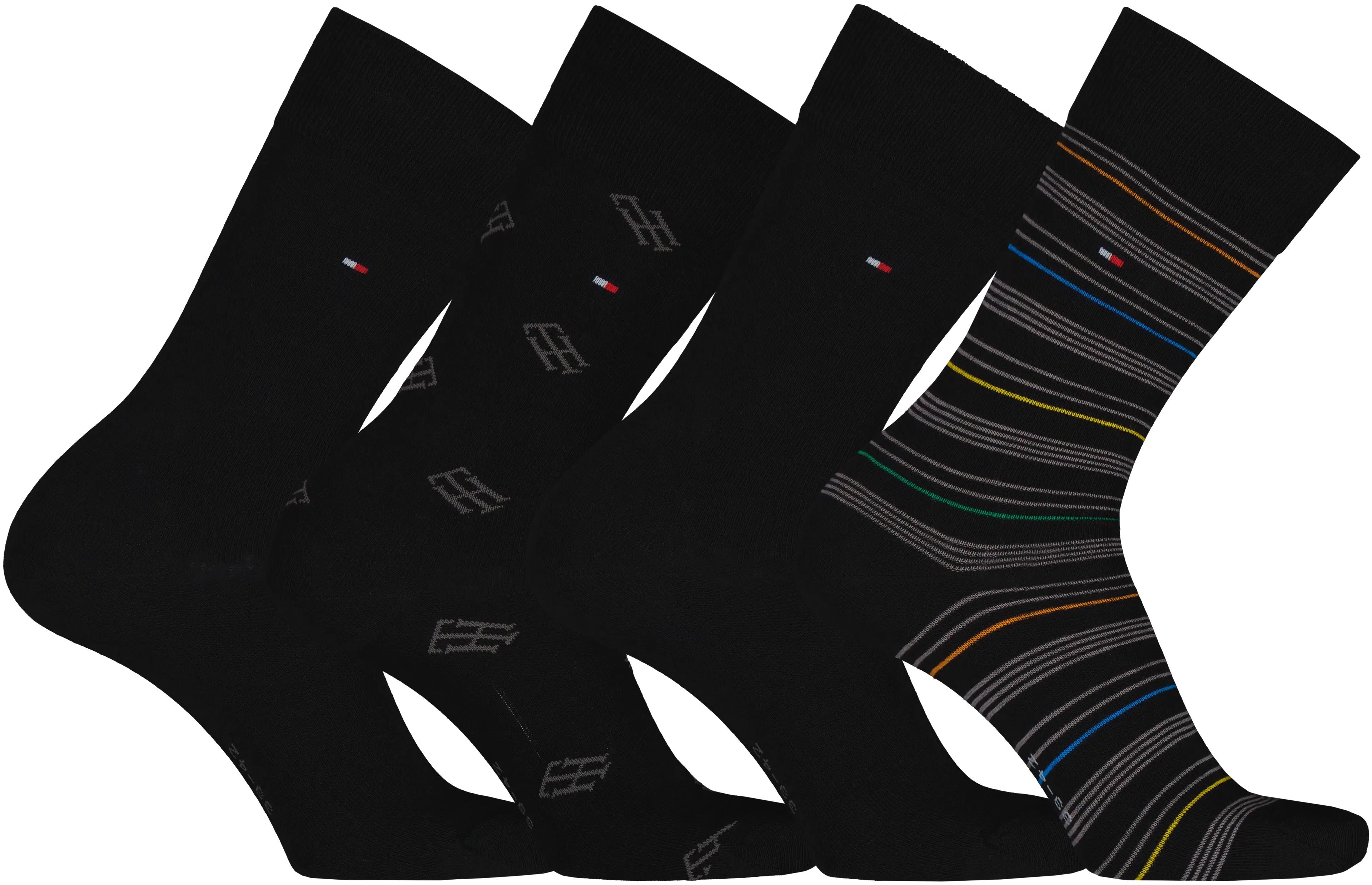 Tommy Hilfiger Monogram Stripe 4-pack sukat